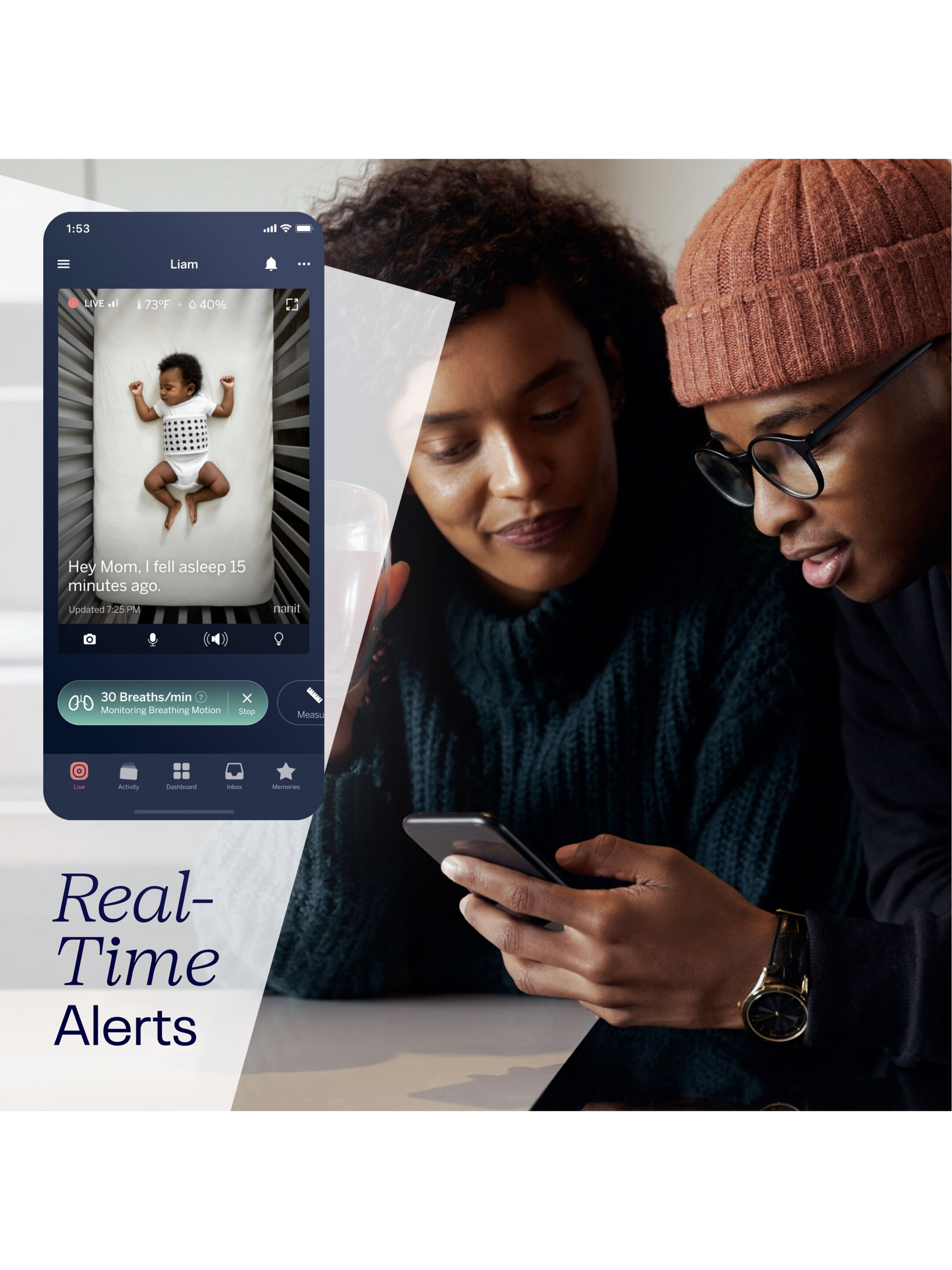 حزام التنفس نانيت للأطفال من 3 حتى 12 شهرًا image number 3