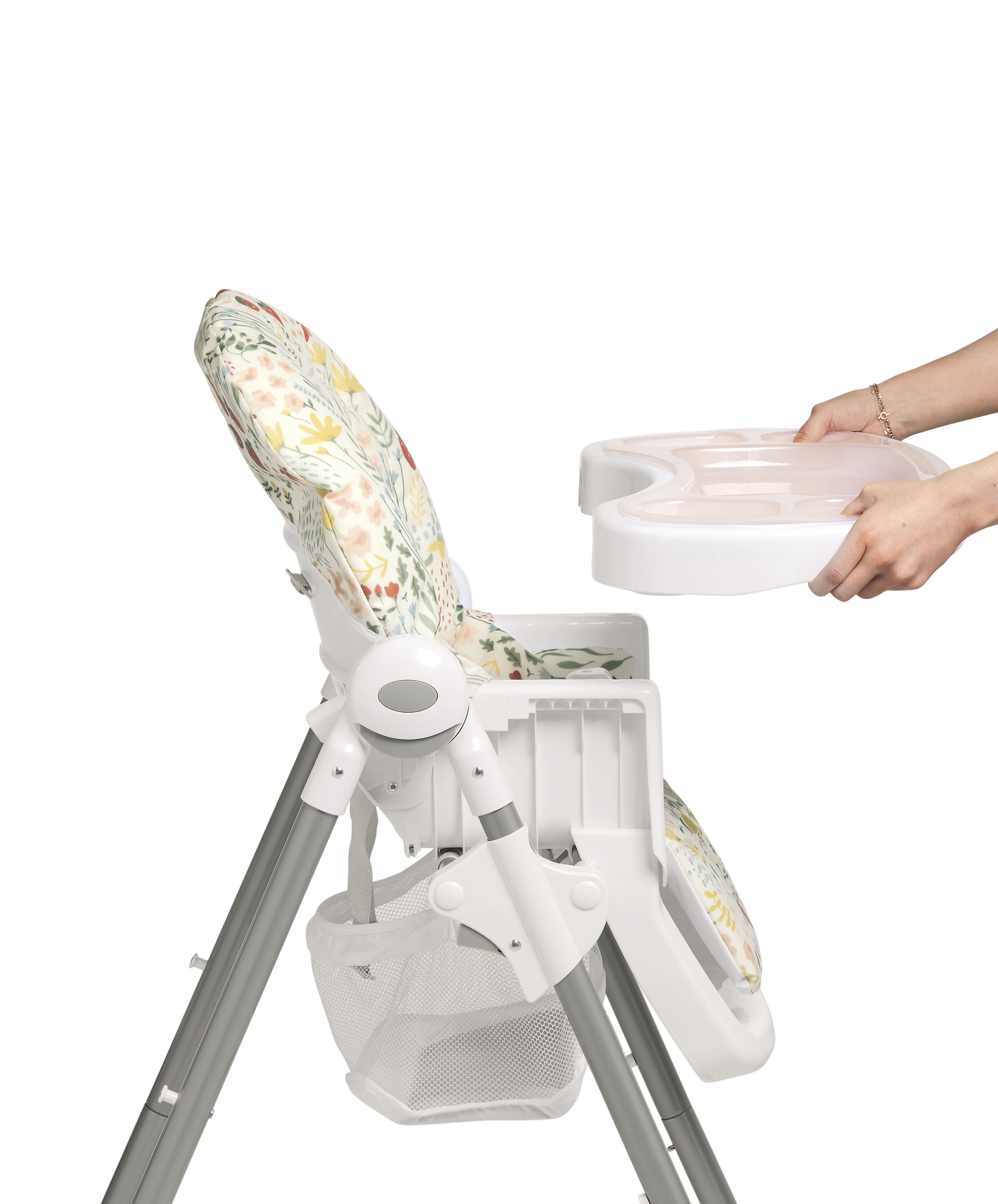 كرسي سناكس مرتفع - نقشة فاكهة image number 3