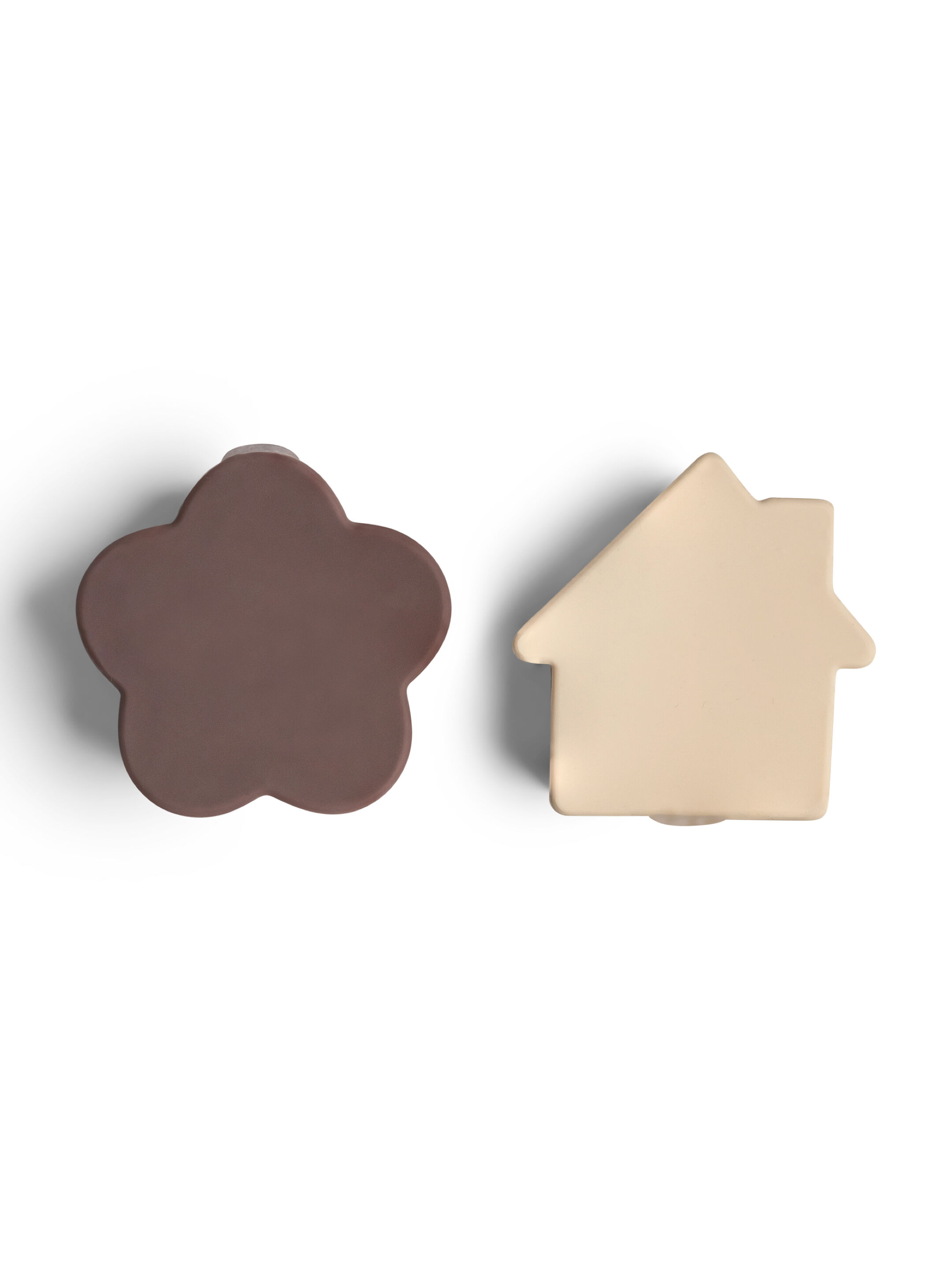 طقم منظمات صندوق غداء سيليكون من سيترون - 4 قطع بلون بيج/بنفسجي داكن/كراميل image number 3