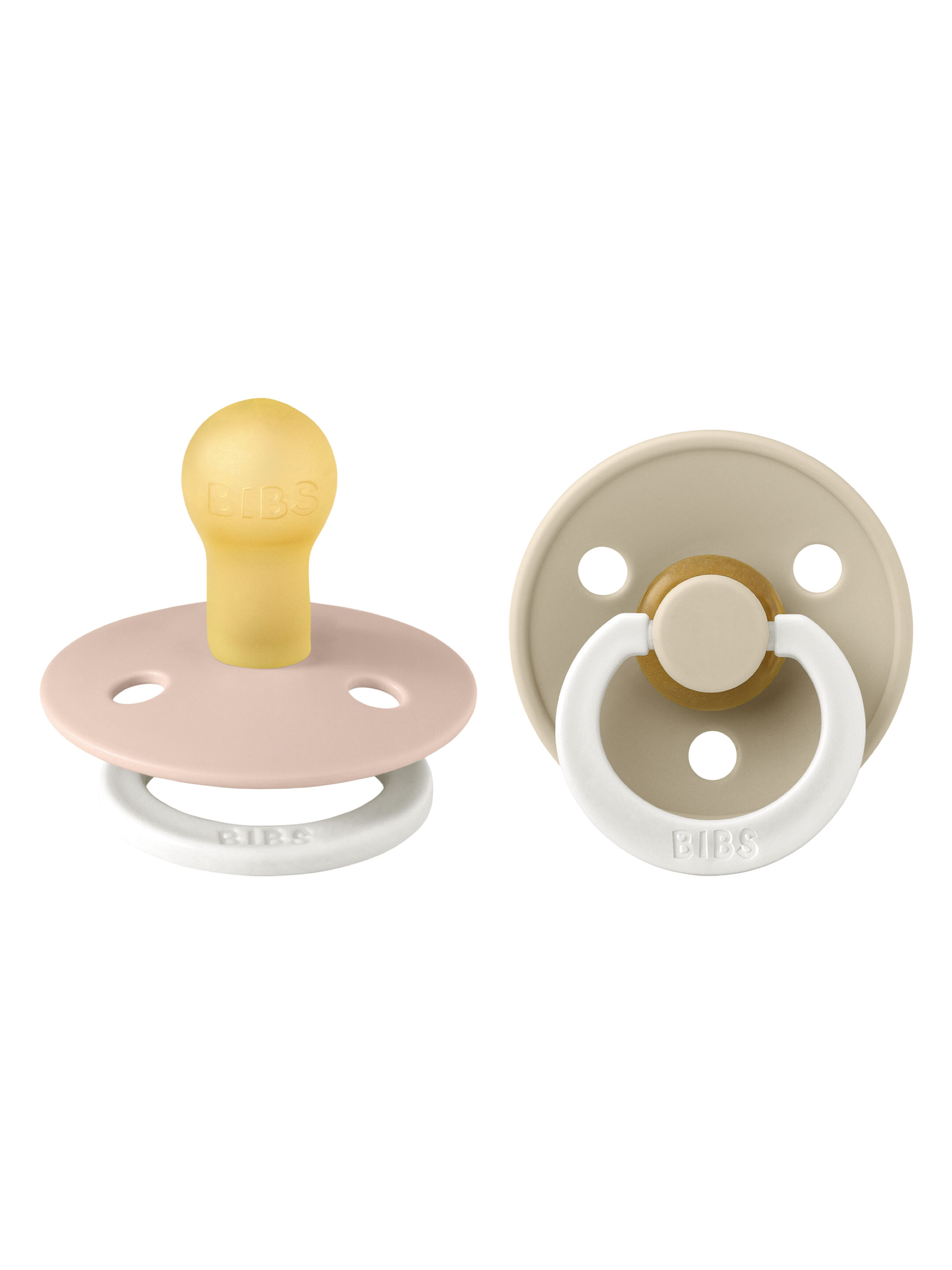 مجموعة لهايات بيبس كولور لاتكس مقاس 1 وردي مضيء/ فانيليا مضيء- قطعتان