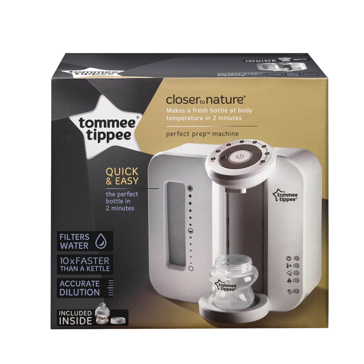 جهاز تحضير زجاجة الرضعات Perfect Prep من Tommee Tippee - لون أبيض image number 4