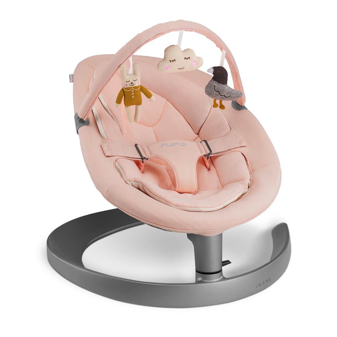 كرسي هزاز نونا ليف - وردي بدمى