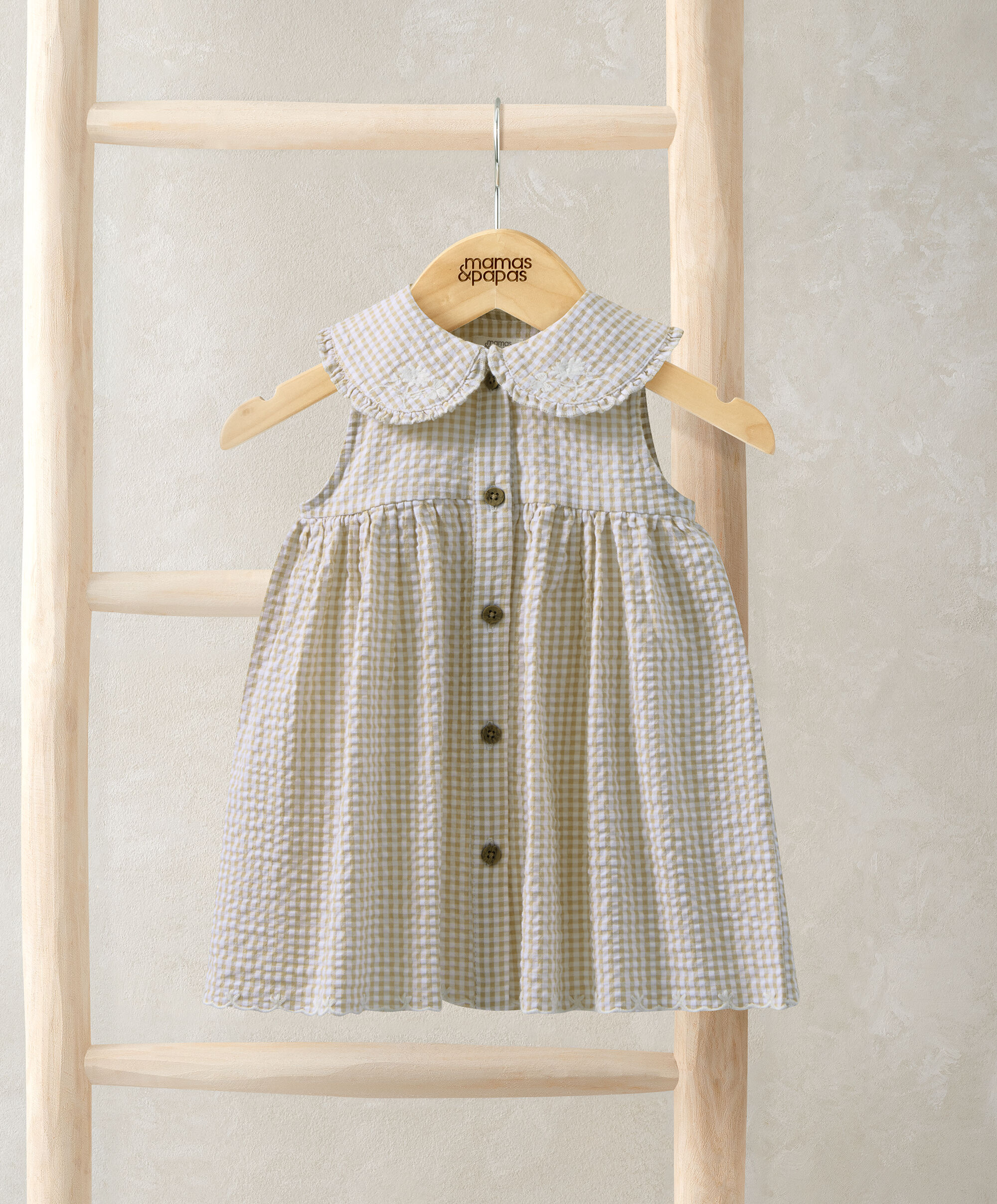 Pink Gingham Dress image number 1