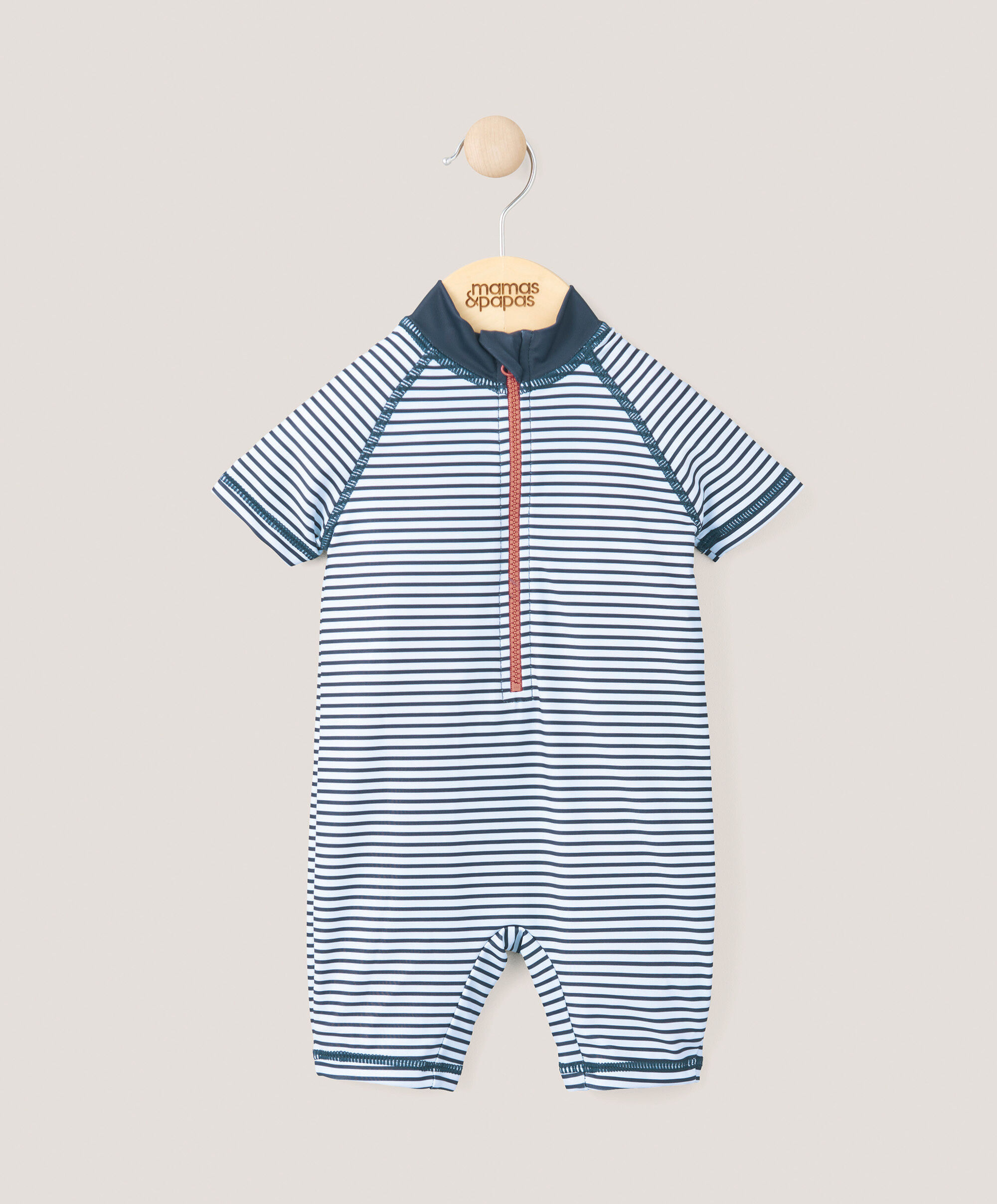 بدلة سباحة بنقشة خطوط image number 1