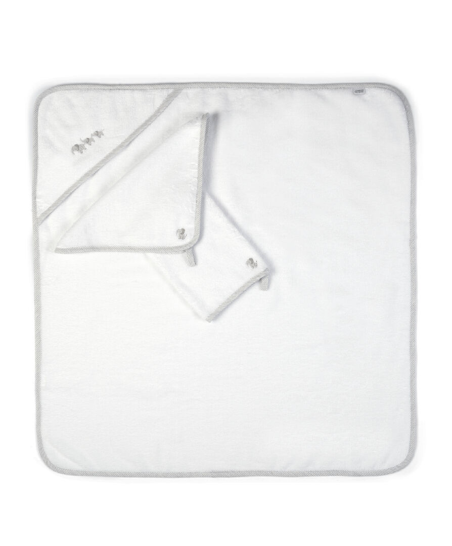 طقم مناشف بنقشة فيل - 3 قطع image number 2