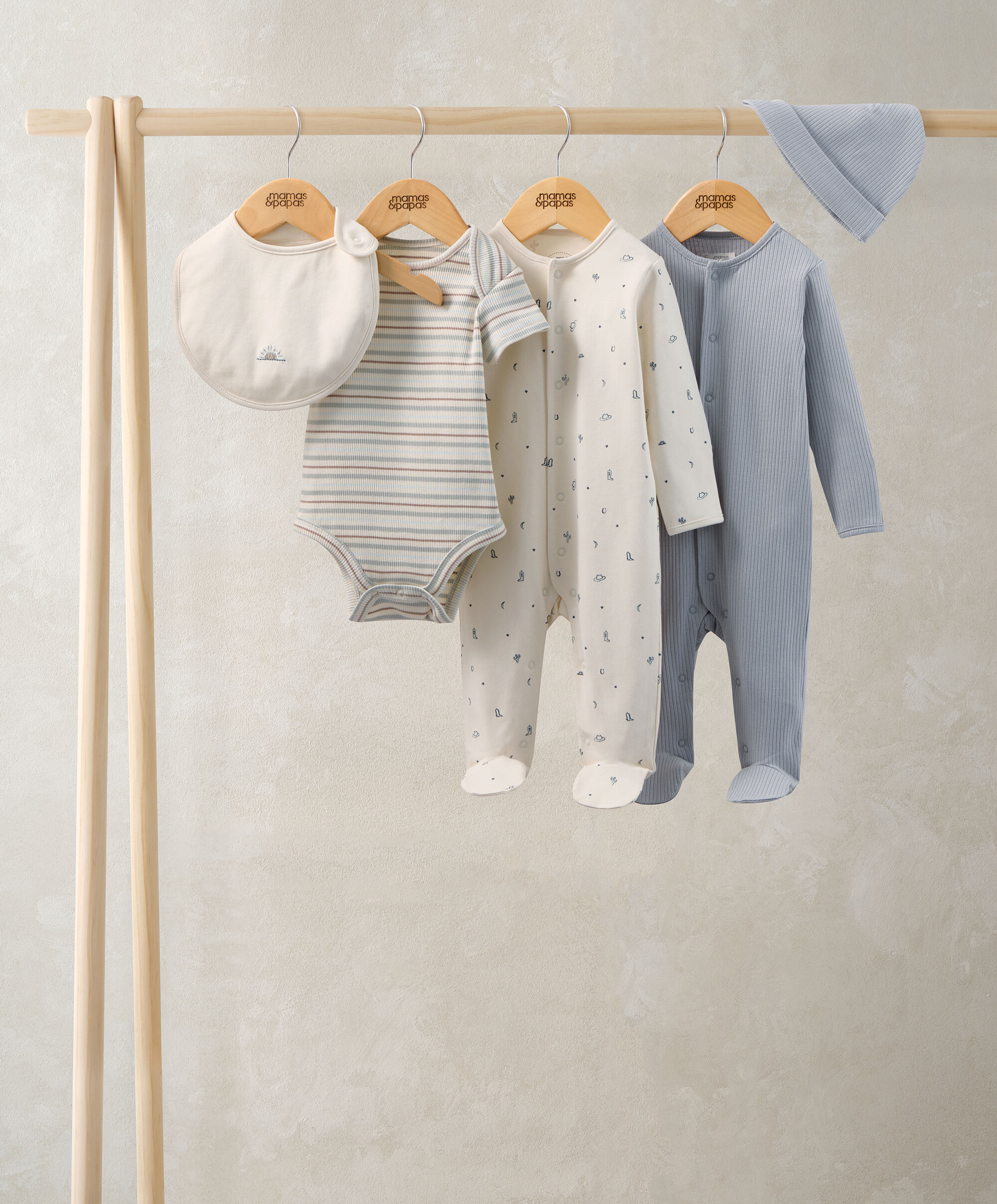 طقم ويلكوم تو ذا وورلد للرضع، 5 قطع image number 1