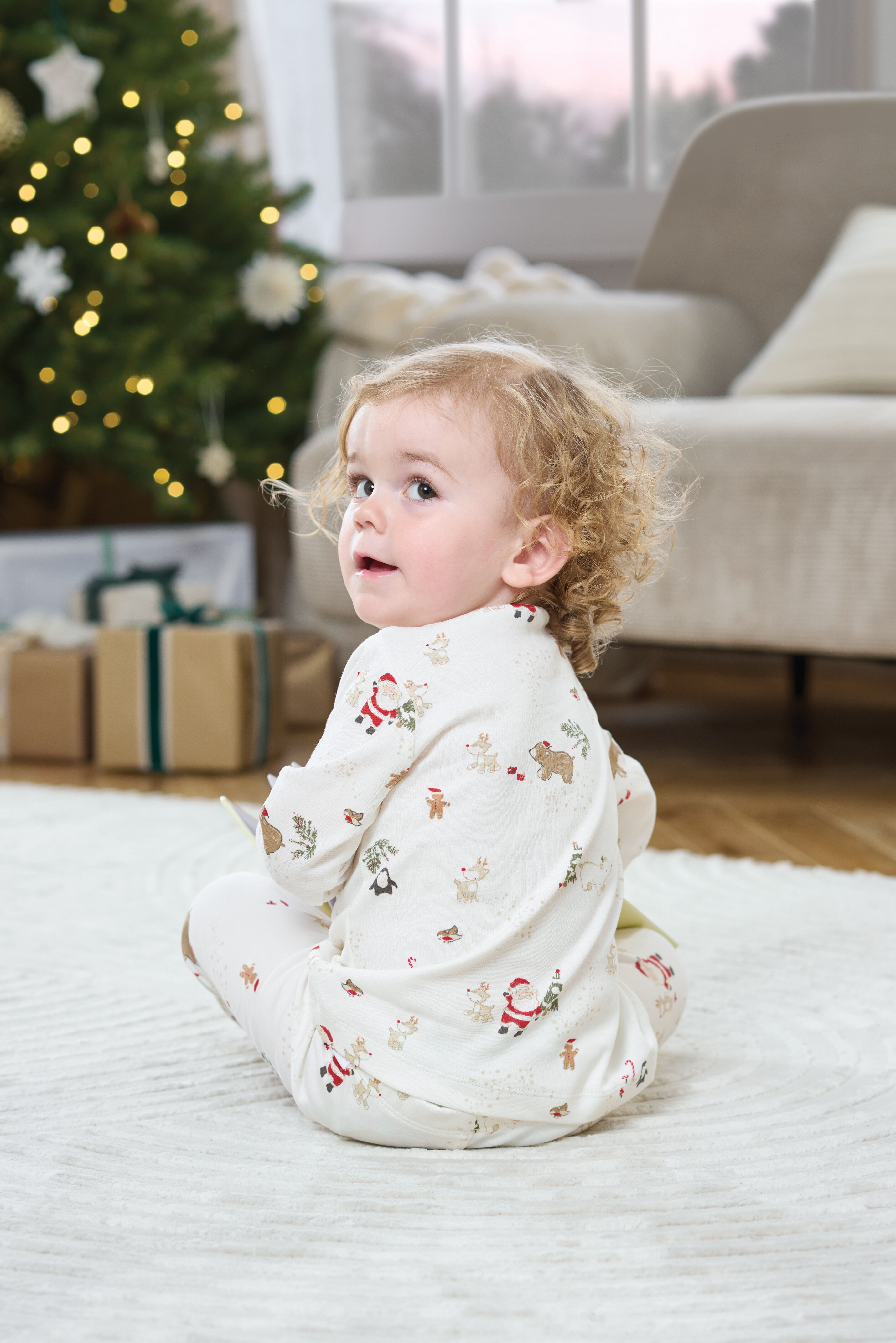 بيجاما بنقشة كريسماس image number 7