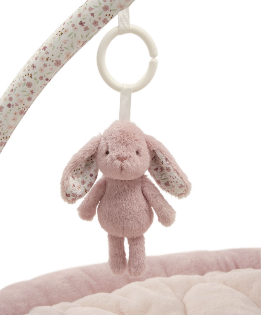 مفرش لعب ويلكم تو ذا وورلد بتصميم أرنب - وردي image number 5