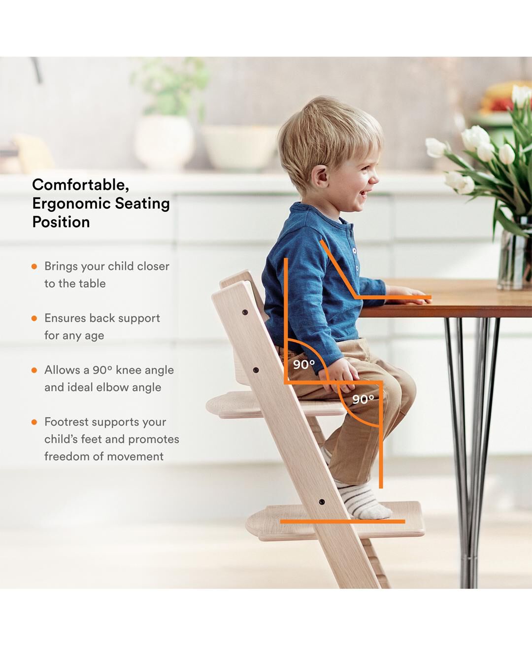 مقعد TRIPP TRAPP - أبيض image number 5