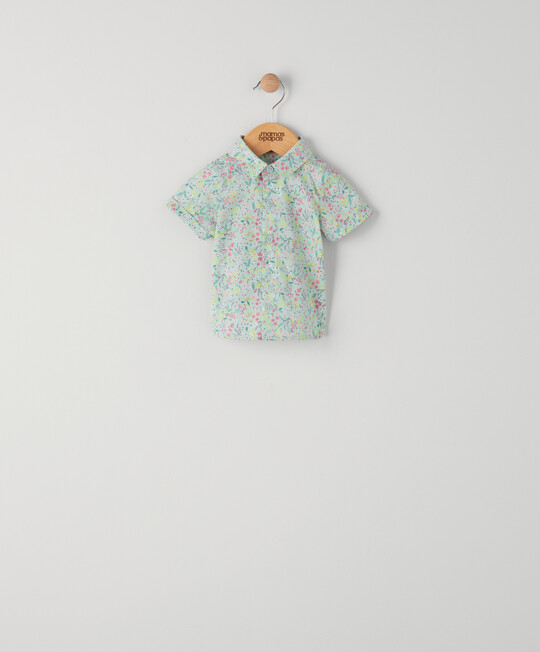 قميص بطبعة زهور قميص بطبعة زهور image number 1