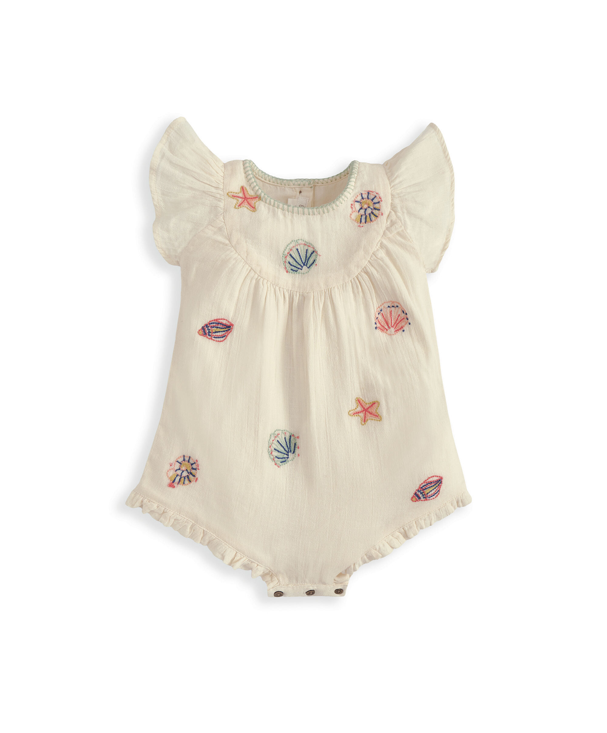 رومبر مطرز باللون الوردي image number 2