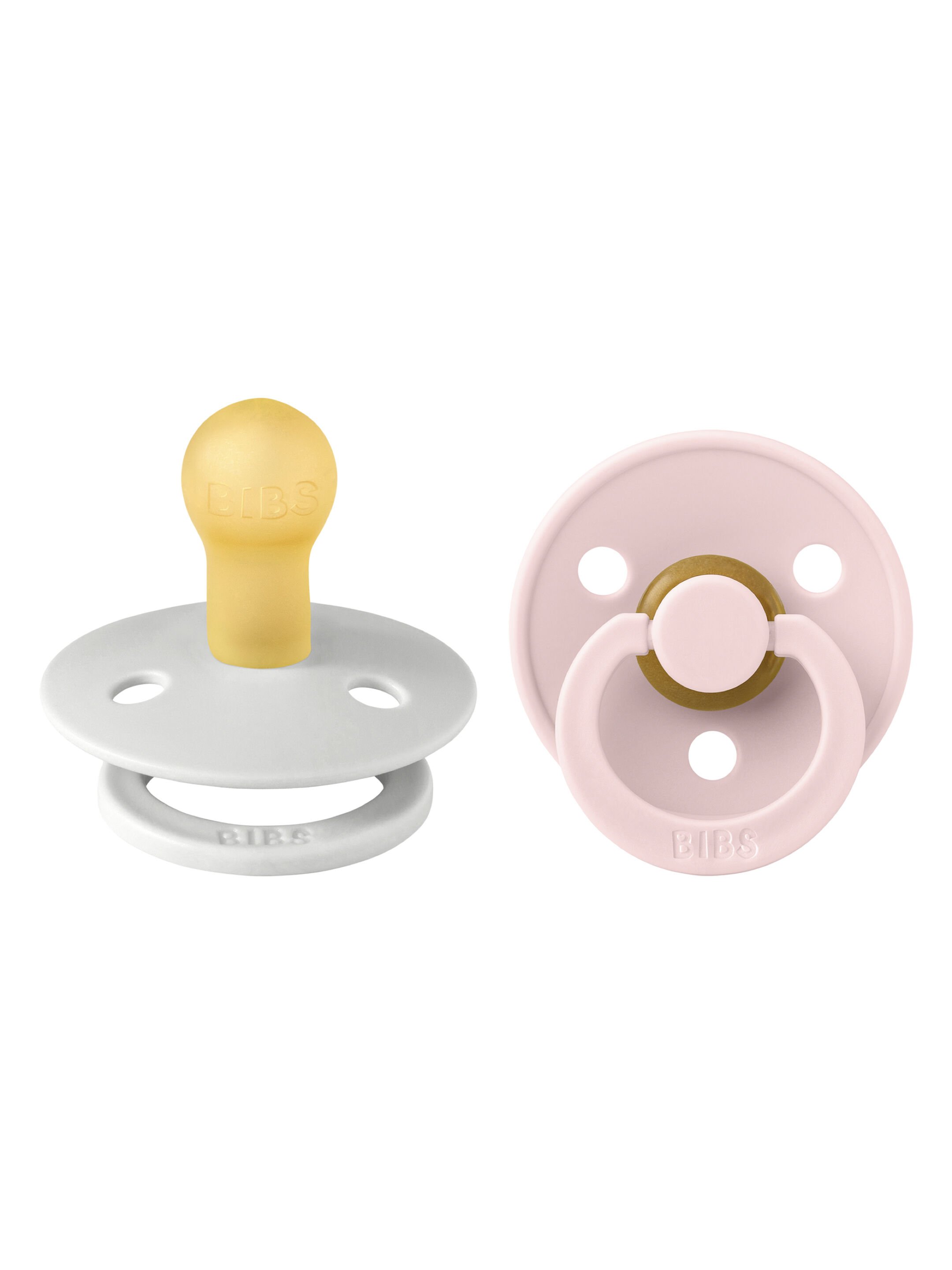 مجموعة لهايات بيبس كولور مقاس 1 للأطفال منذ الولادة رمادي فاتح/وردي - قطعتان