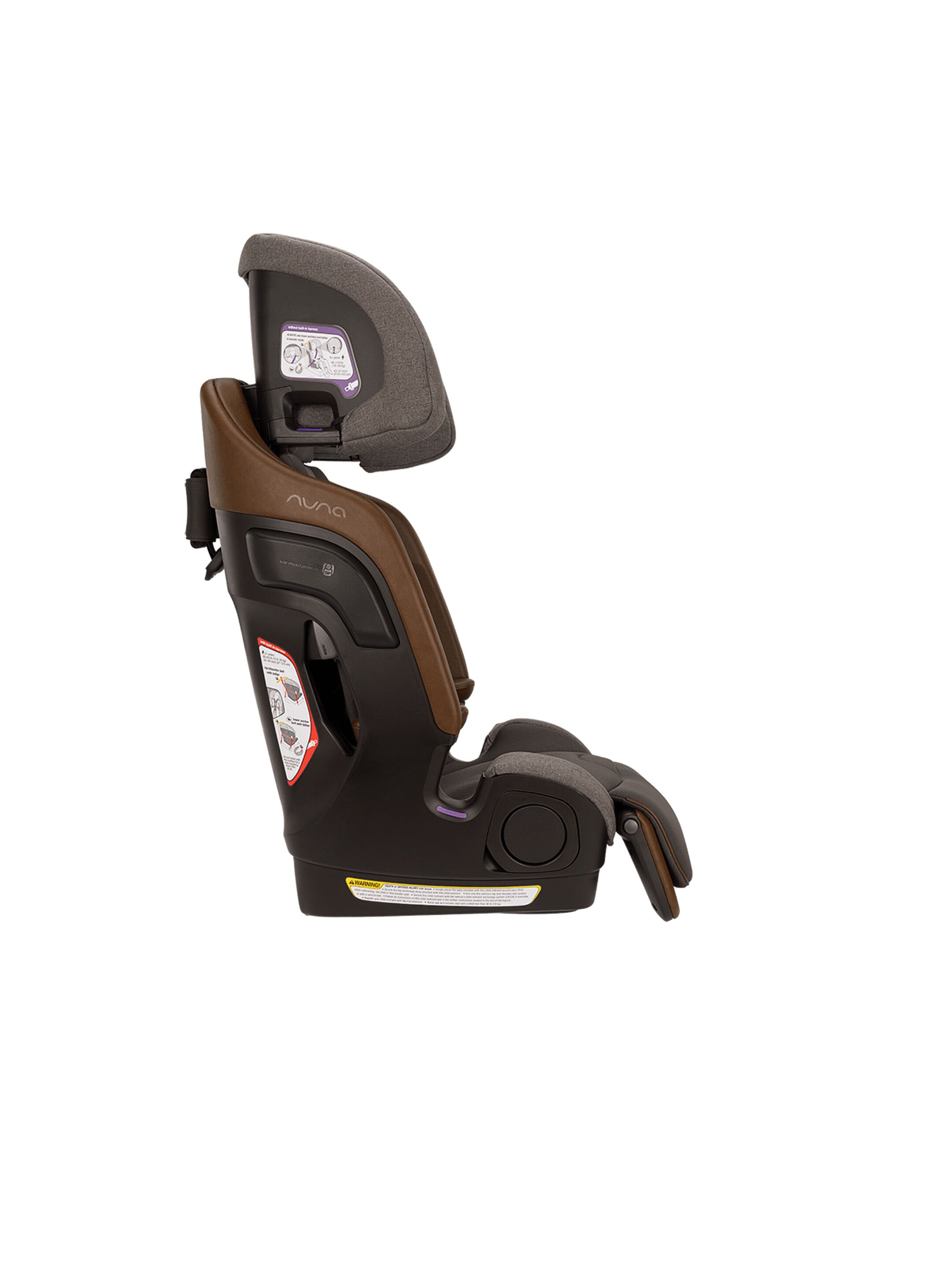 مقعد سيارة نونا ال يو ام ان هارنس تو بوستر، غرانيت image number 4