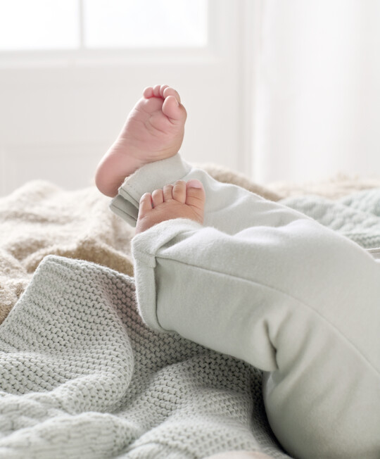 طقم لباس قطعة واحدة ودنغري جيرسيه - أخضر طقم لباس قطعة واحدة ودنغري جيرسيه - أخضر image number 6