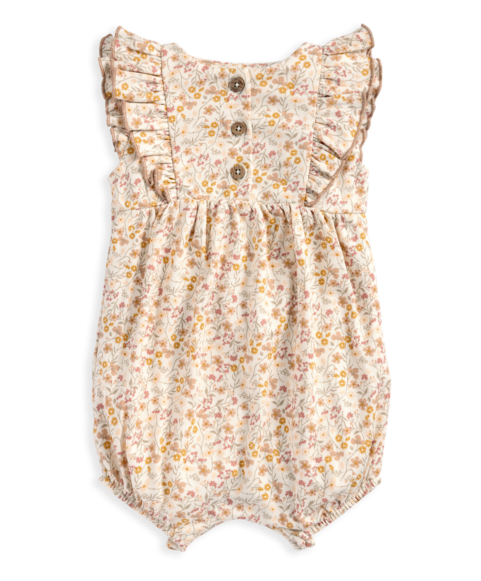 أفرول قصير بنقشة زهور image number 2