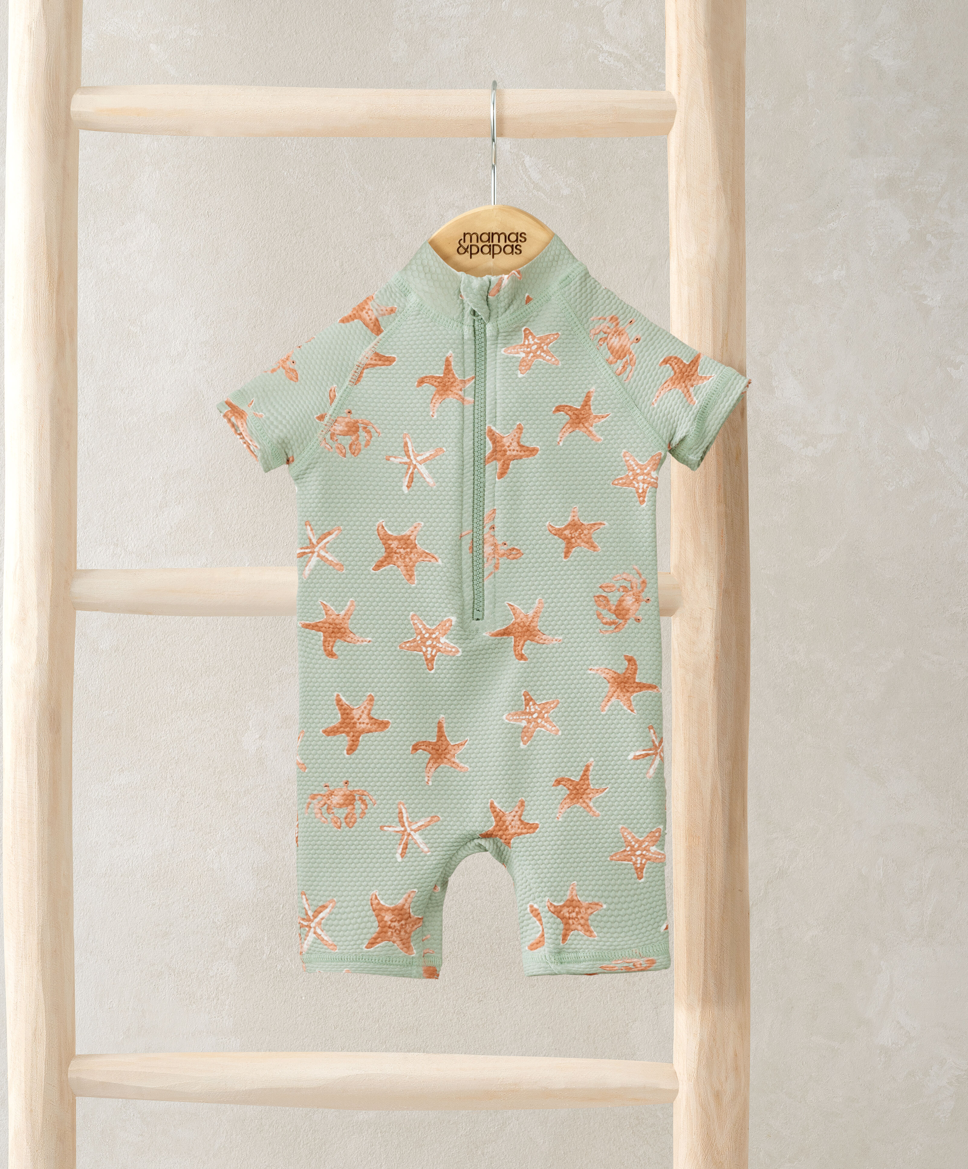 بدلة سباحة بنقشة نجم البحر image number 1