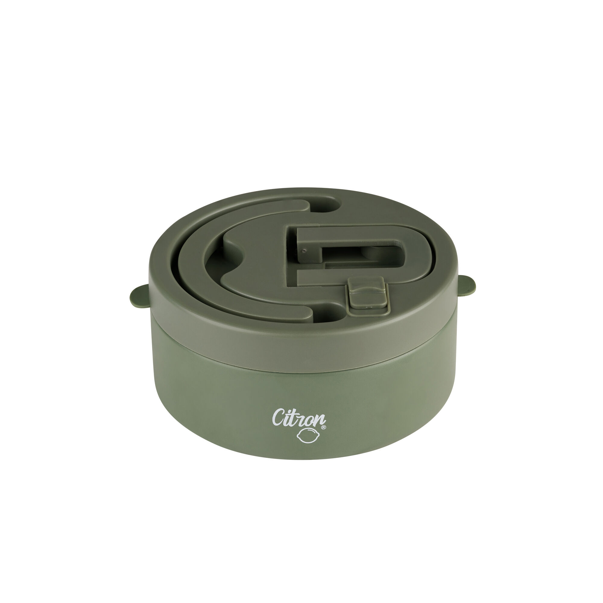 برطمان طعام ستانلس ستيل بسعة 400 ملل - أخضر زيتوني image number 2