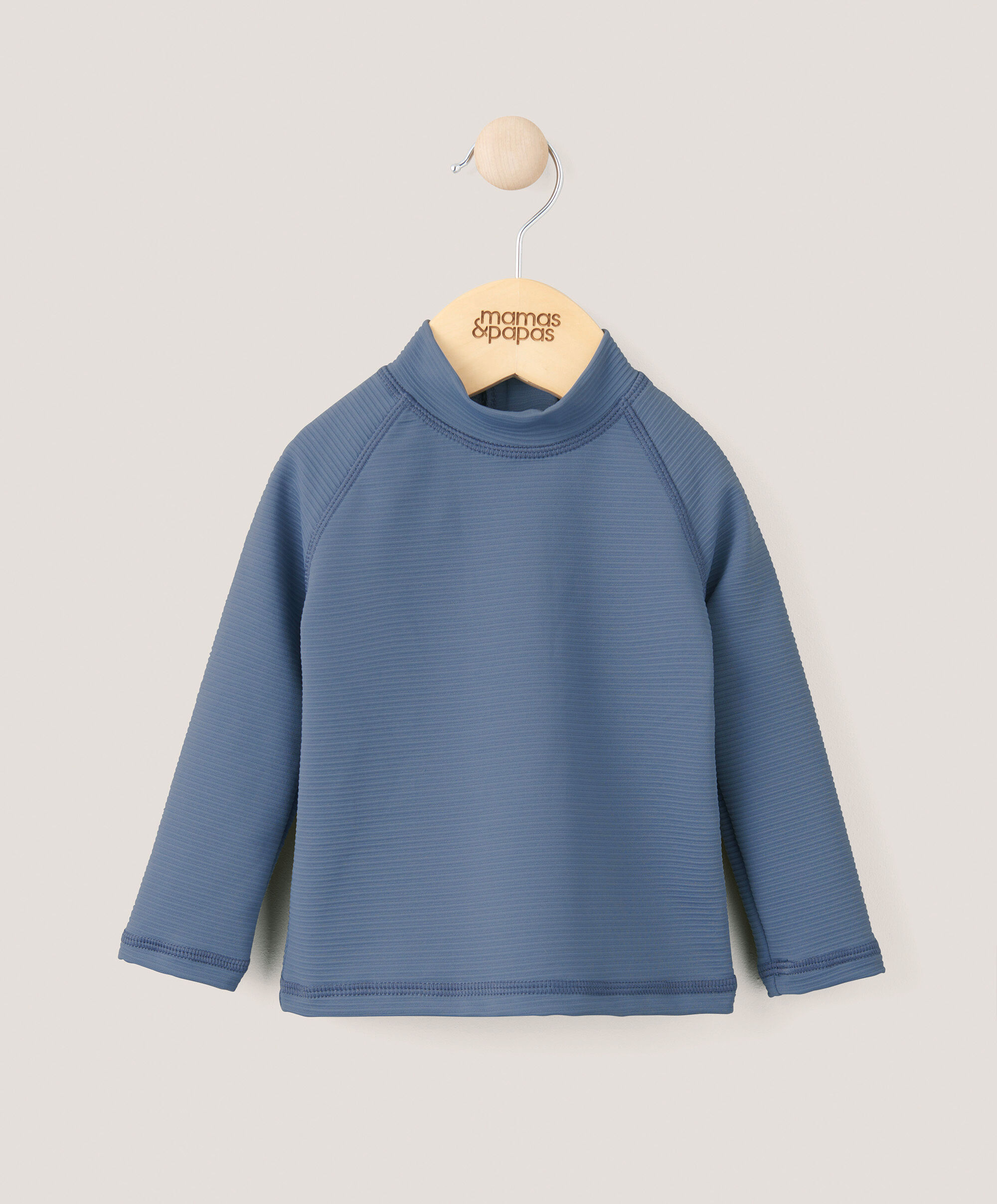 بلوزة سباحة بتصميم مضلع - أزرق image number 1