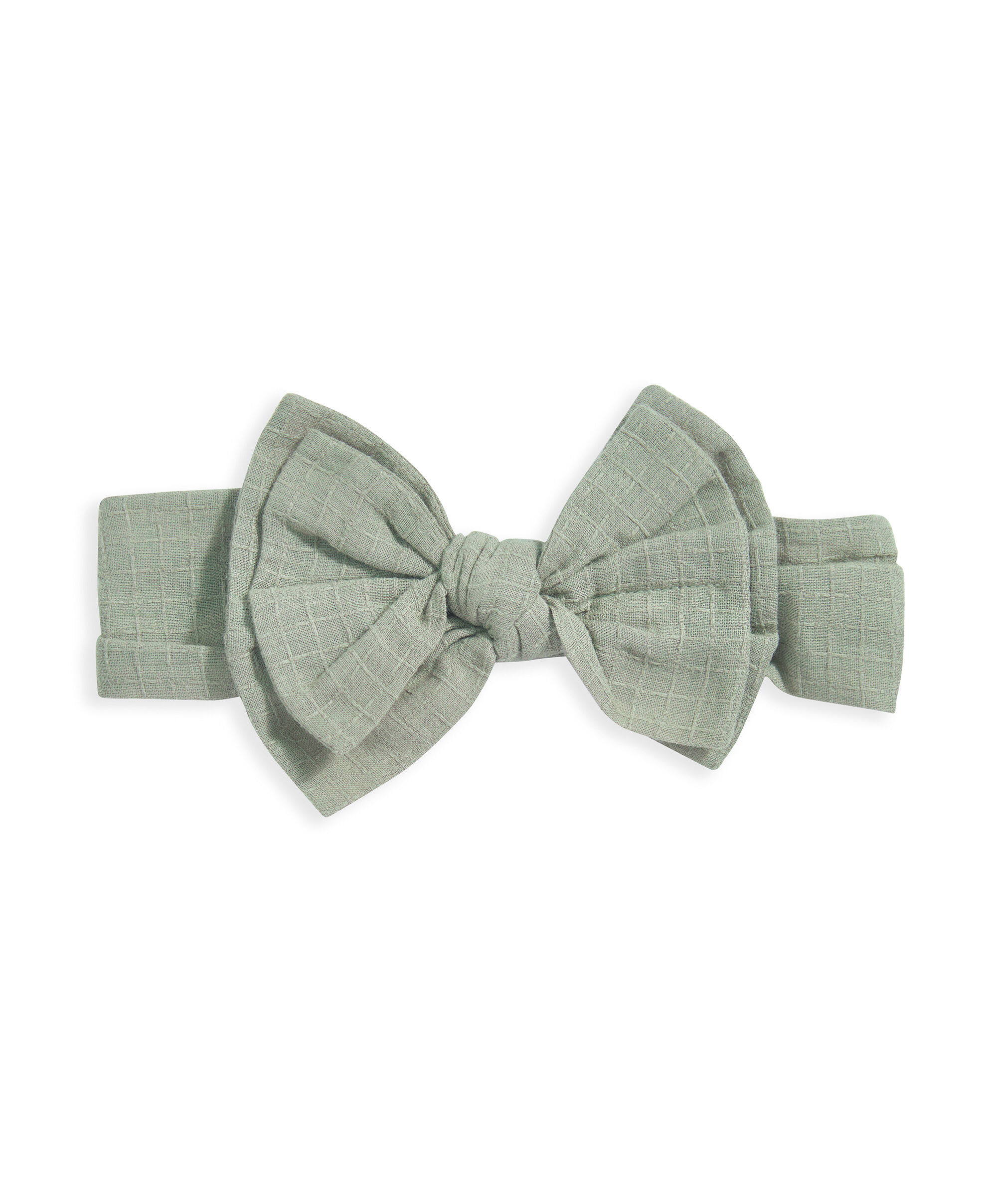 طقم دنغري وطوق رأس منسوج - أخضر image number 5