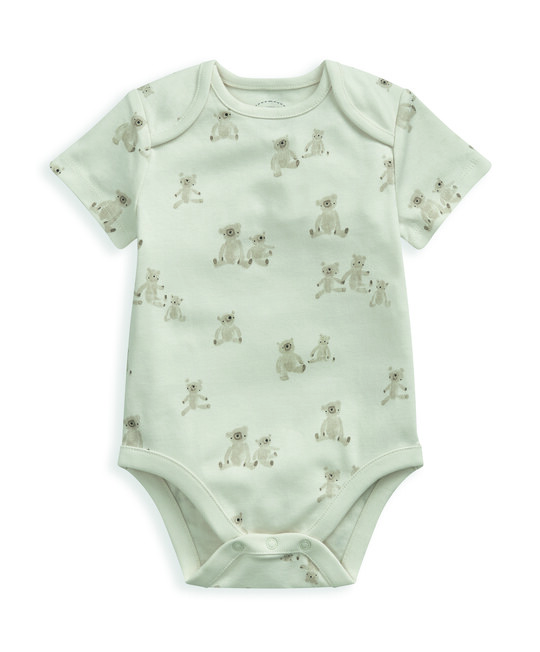 طقم ملابس بتصميم دب لحديثي الولادة - 4 قطع طقم ملابس بتصميم دب لحديثي الولادة - 4 قطع image number 5