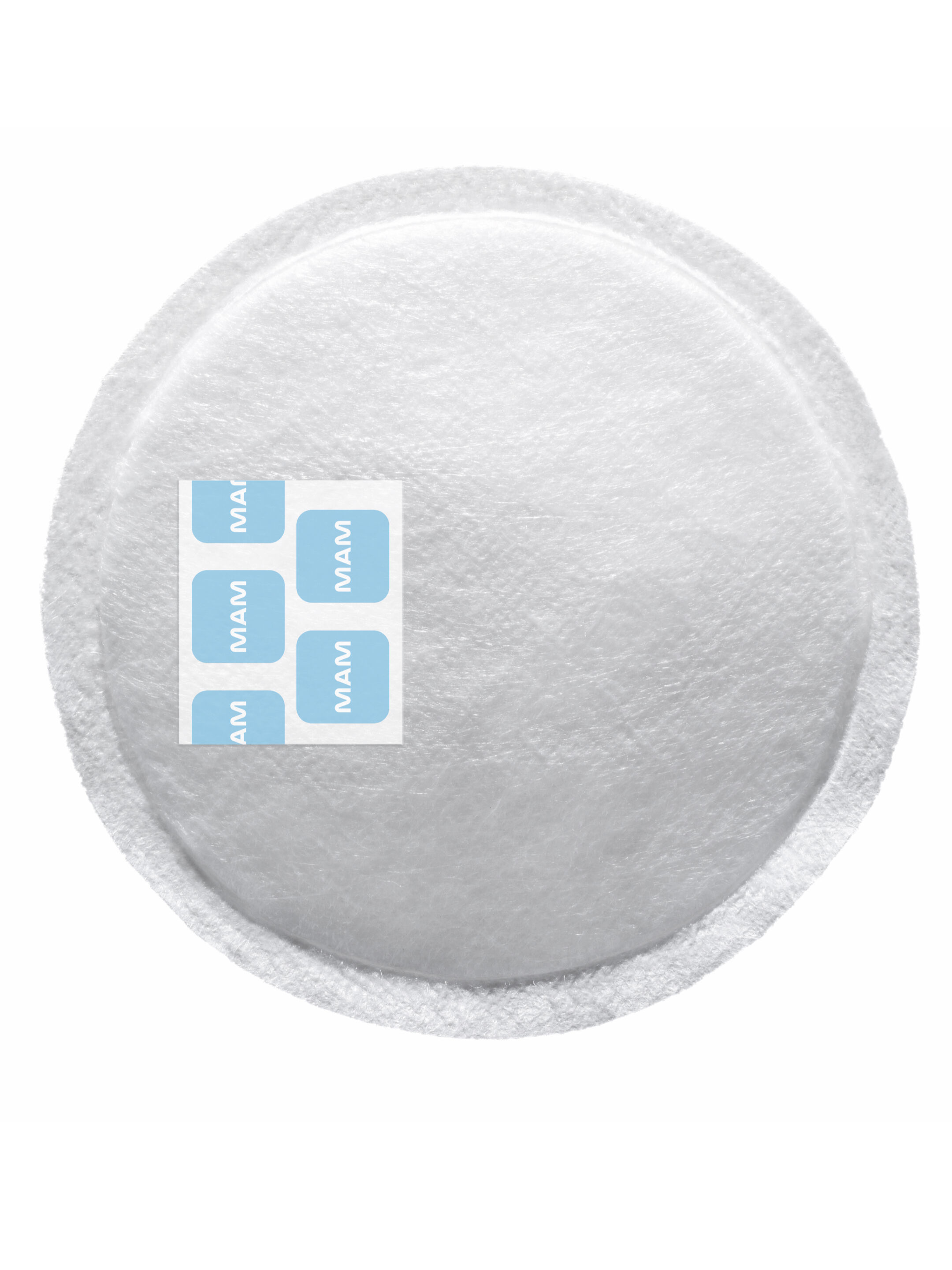 فوط مام بيبي للرضاعة الطبيعية - من عمر 0 ​​شهر فما فوق | أبيض - 30 قطعة image number 1