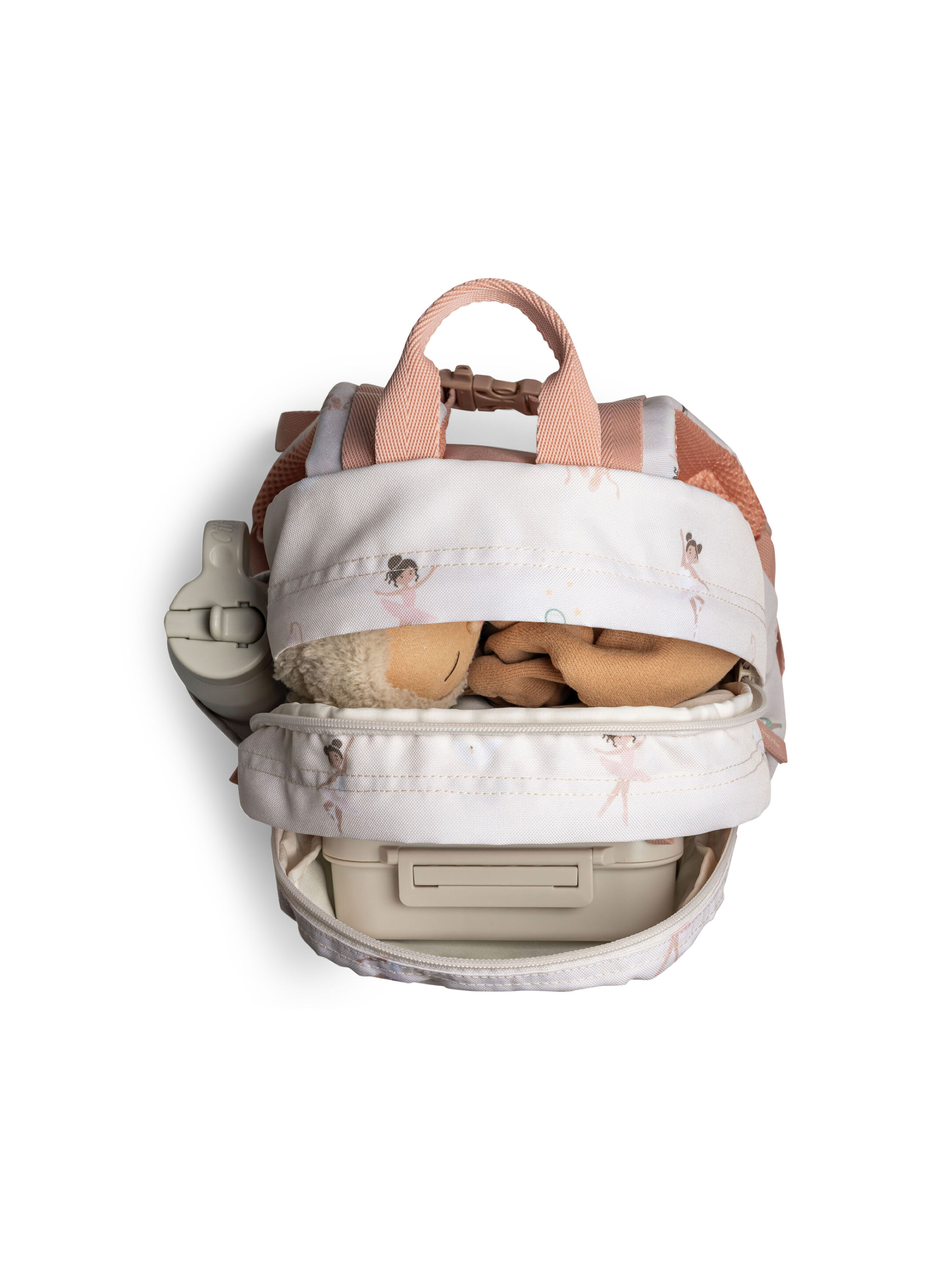 حقيبة ظهر متوسطة - نقشة راقصة باليه image number 4