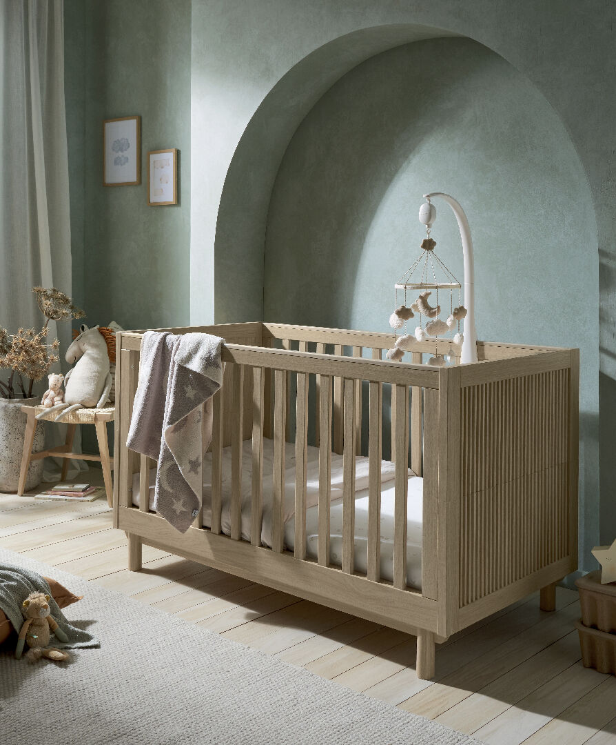 مهد أوسكا، باللون ناتورال/ أوك image number 1