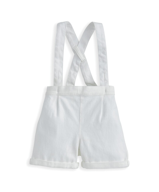 طقم قميص وشورت بنقشة خطوط - قطعتان طقم قميص وشورت بنقشة خطوط - قطعتان image number 3