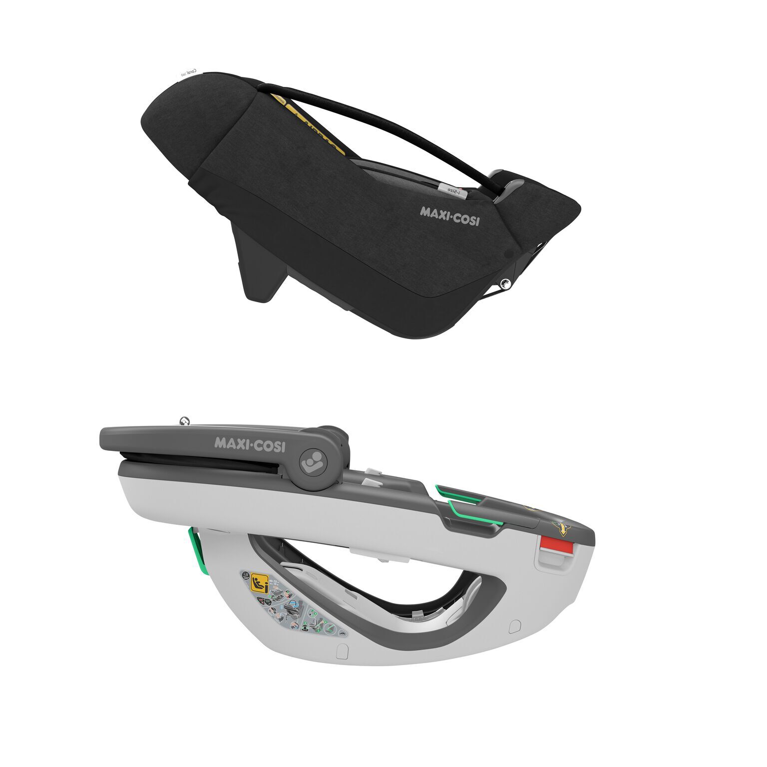 مقعد سيارة كورال 360 من ماكسي كوزي - أسود image number 6