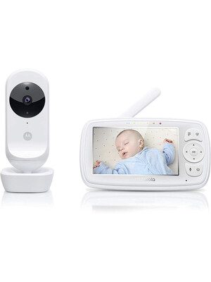 كاميرا فيديو موتورولا واي فاي بشاشة 4.3 بوصات لمراقبة الطفل