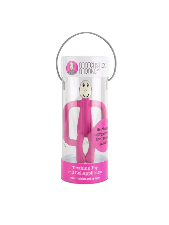 حلقة تسنين بتصميم قرد من ماتشستيك مونكي - وردي حلقة تسنين بتصميم قرد من ماتشستيك مونكي - وردي image number 5