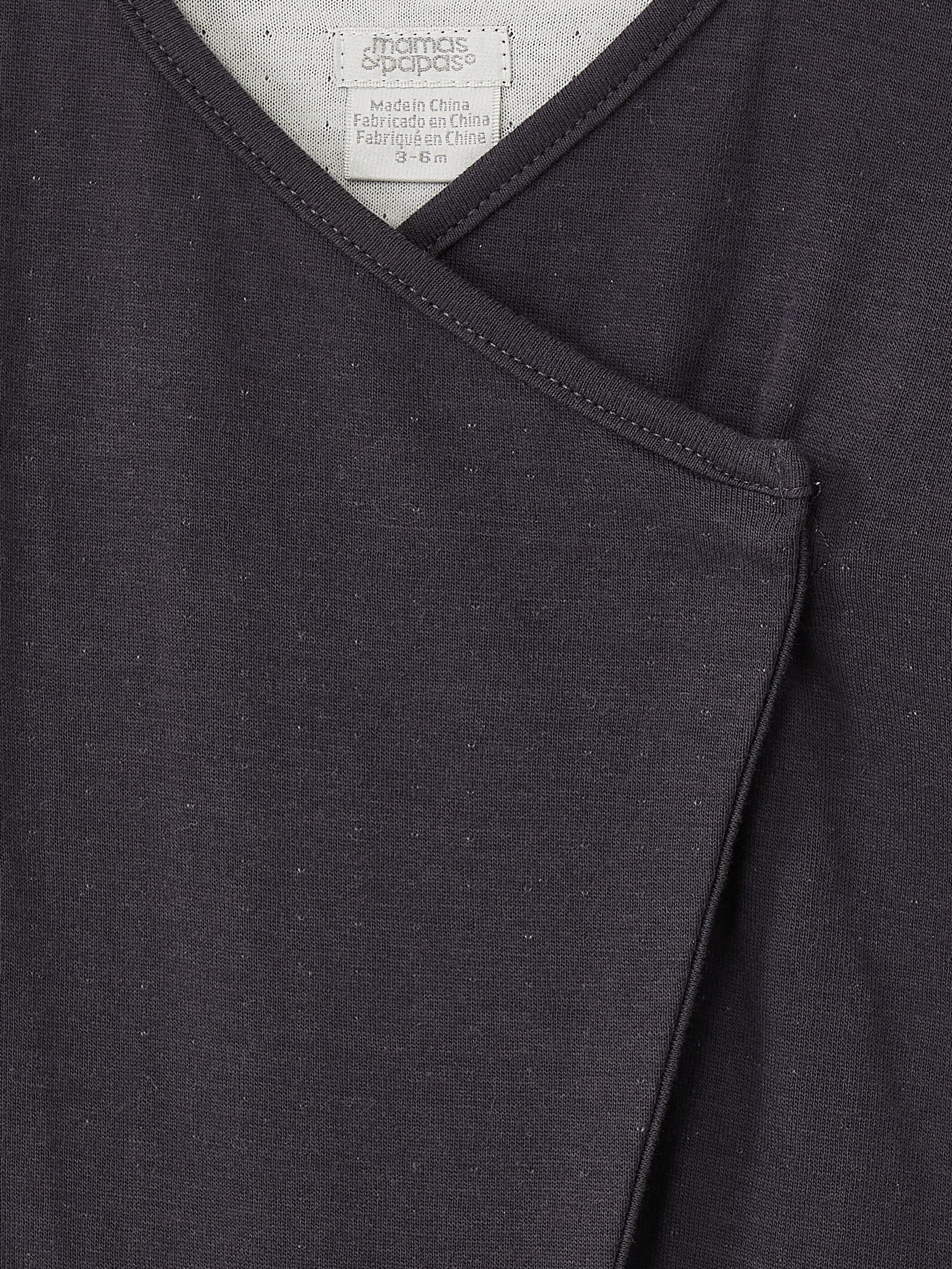 رومبر بتصميم ملفوف - أسود image number 3