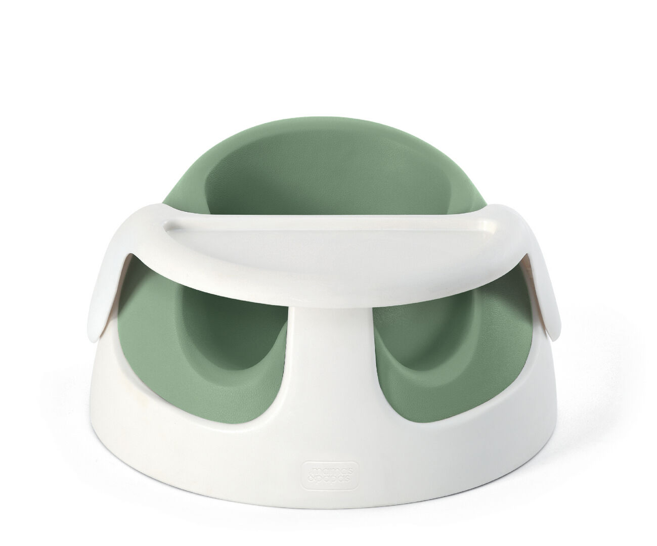 كرسي أطفال بيبي سناغ أرضي بصينية ألعاب - أخضر image number 4