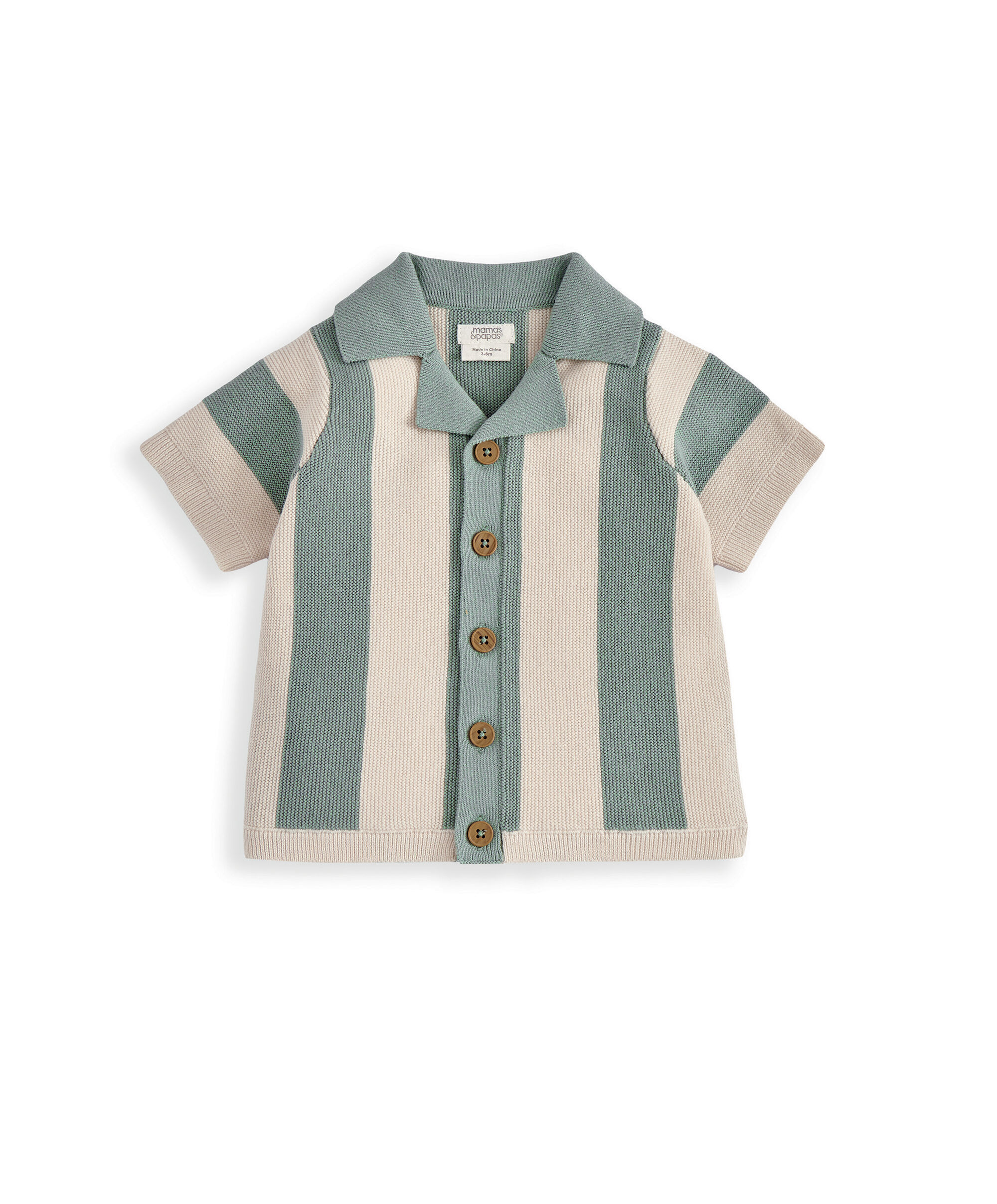 طقم ريزورت منسوج مخطط، قطعتين image number 4