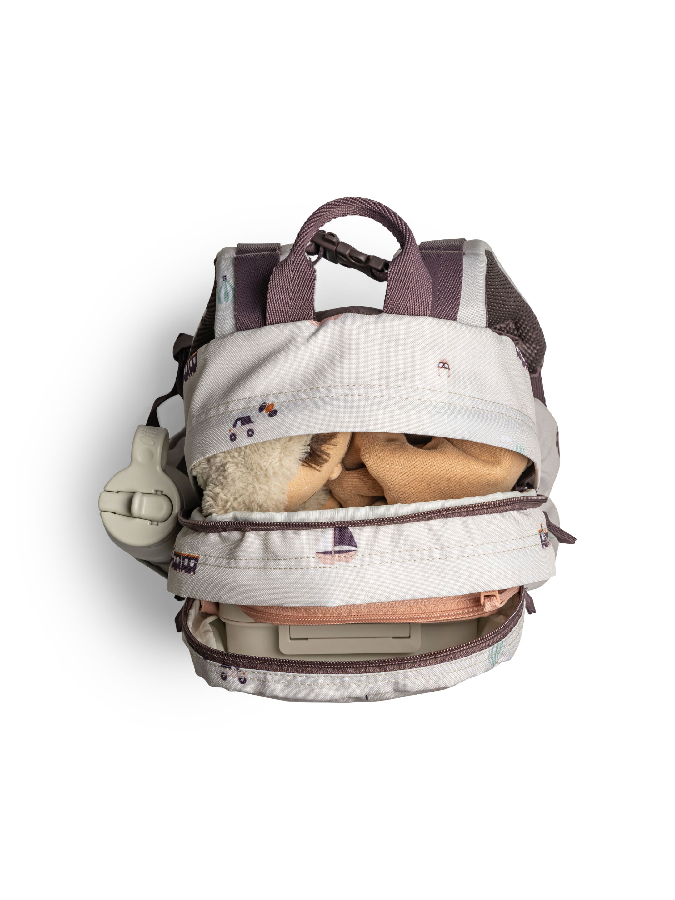 حقيبة ظهر متوسطة - نقشة مركبات image number 3