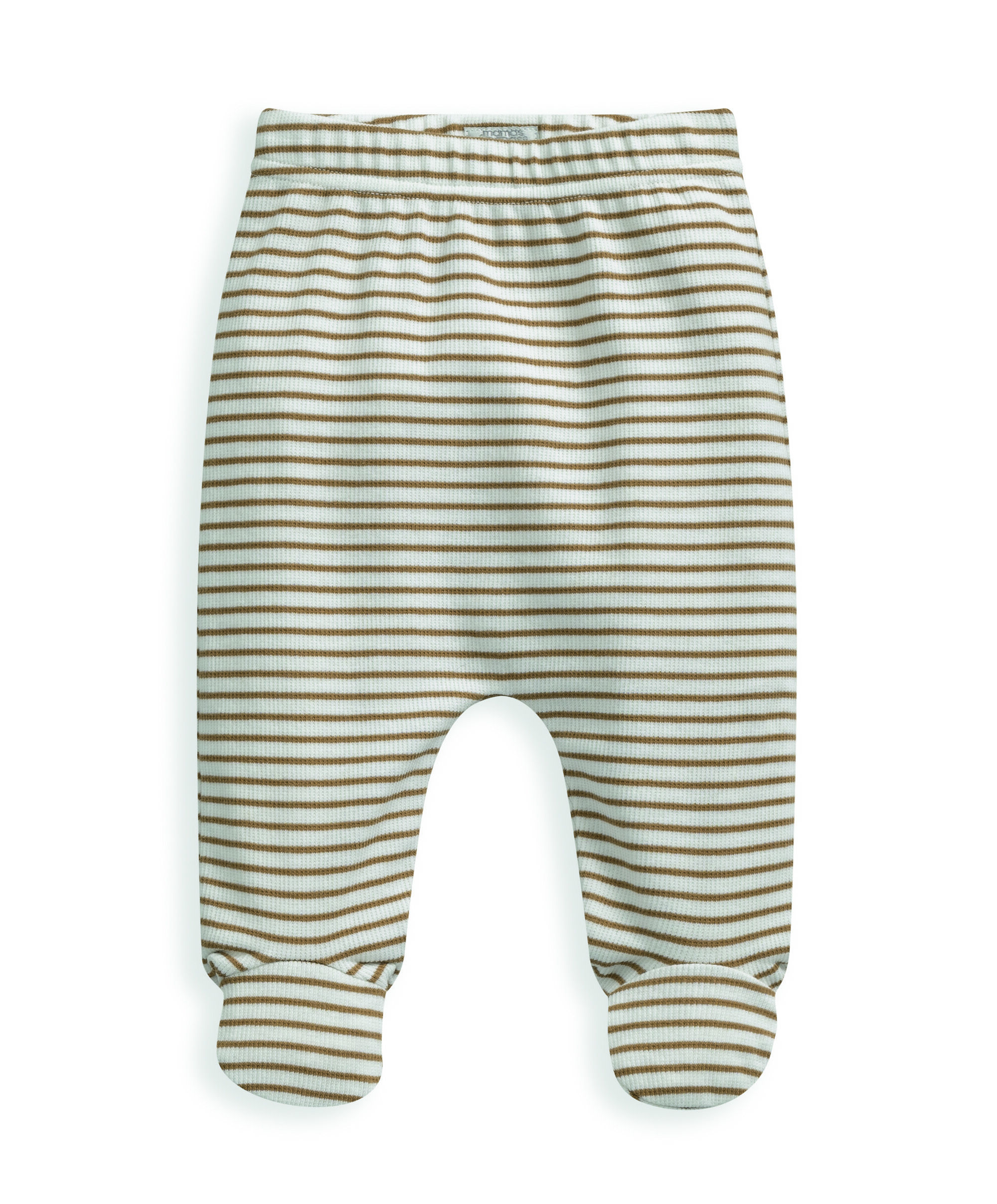 طقم لباس قطعة واحدة ولغينغز مخطط - قطعتان image number 4