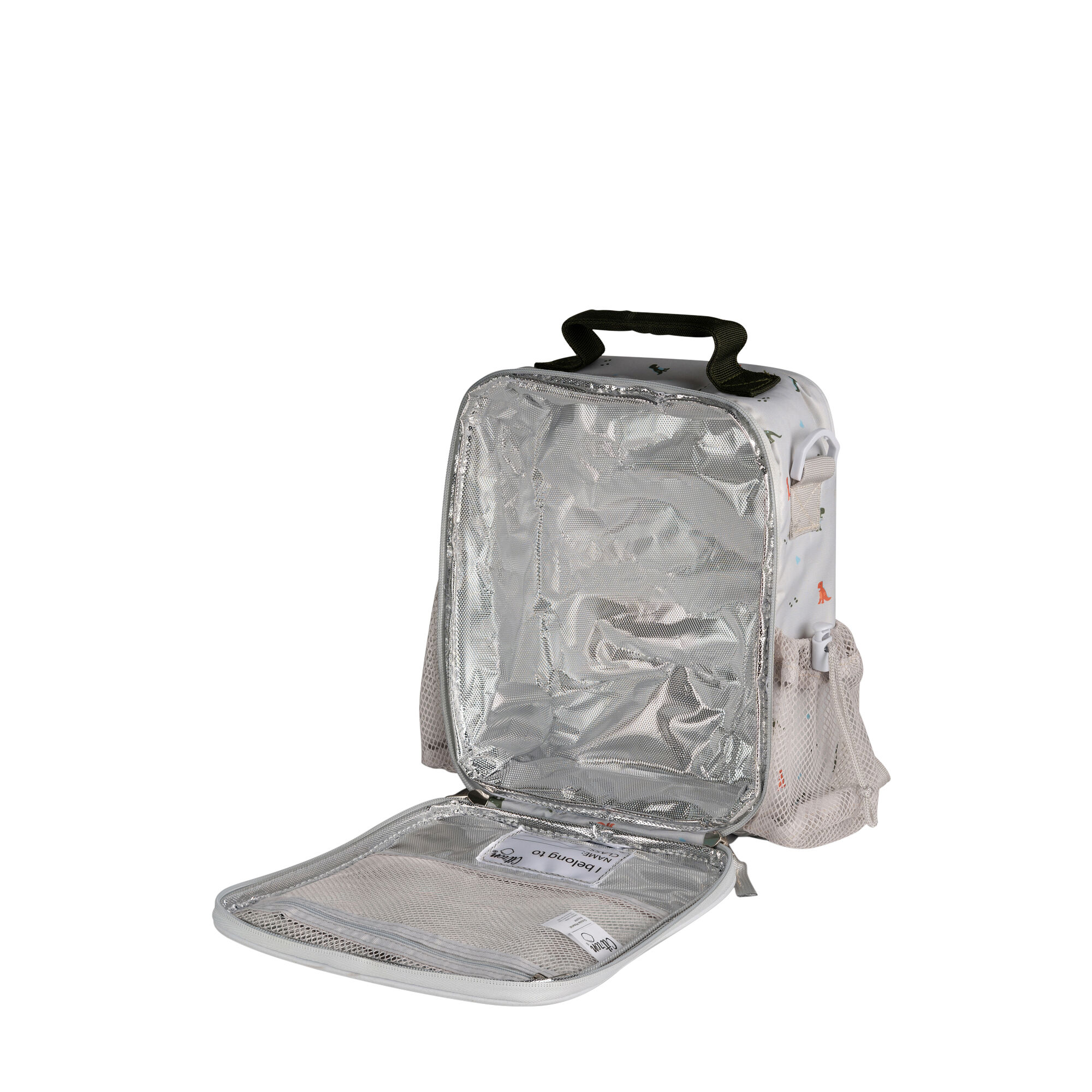 حقيبة ظهر للغداء عازلة للحرارة من سيترون - نقشة ديناصور image number 4