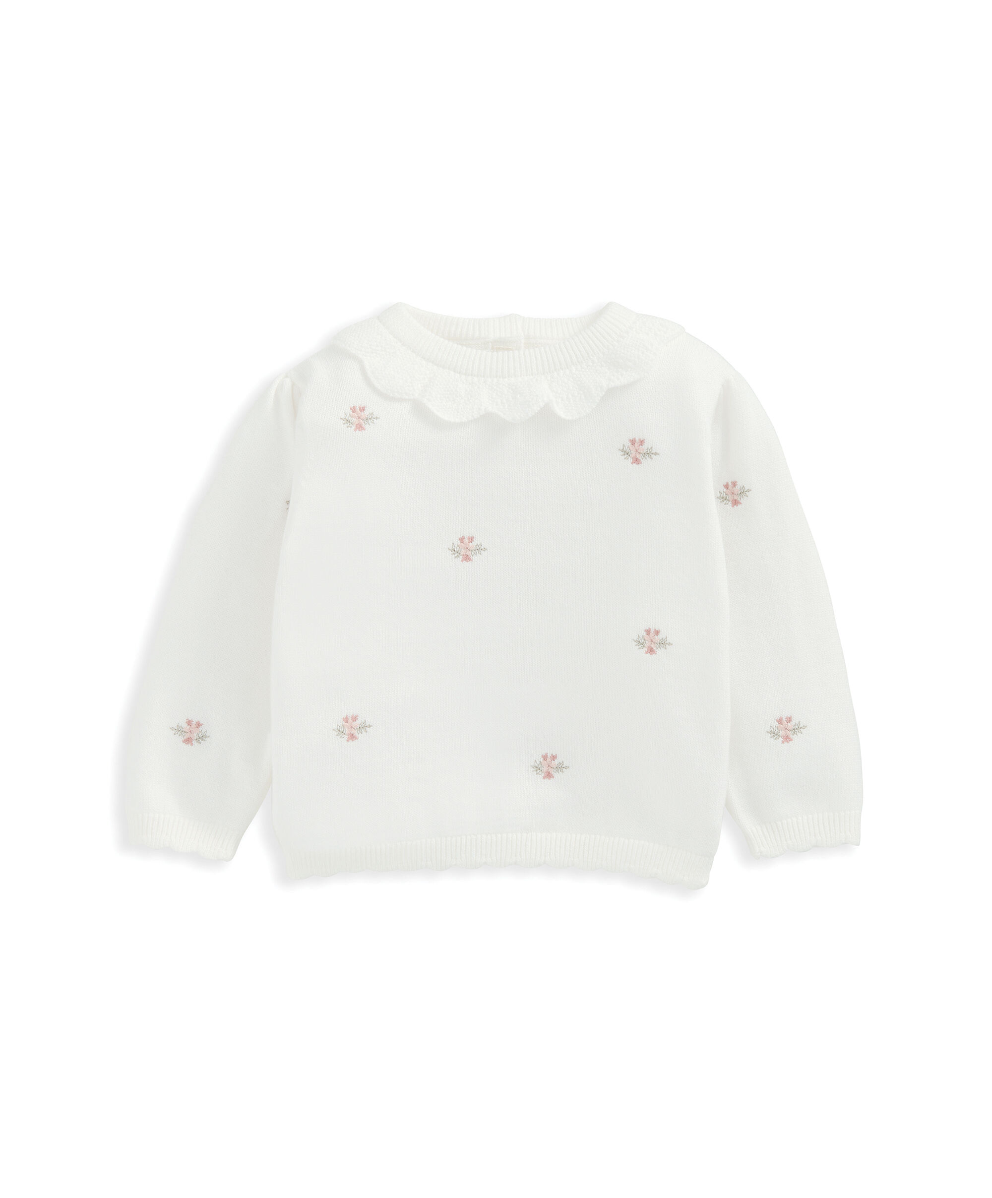 طقم منسوج بتطريزات - قطعتان image number 2