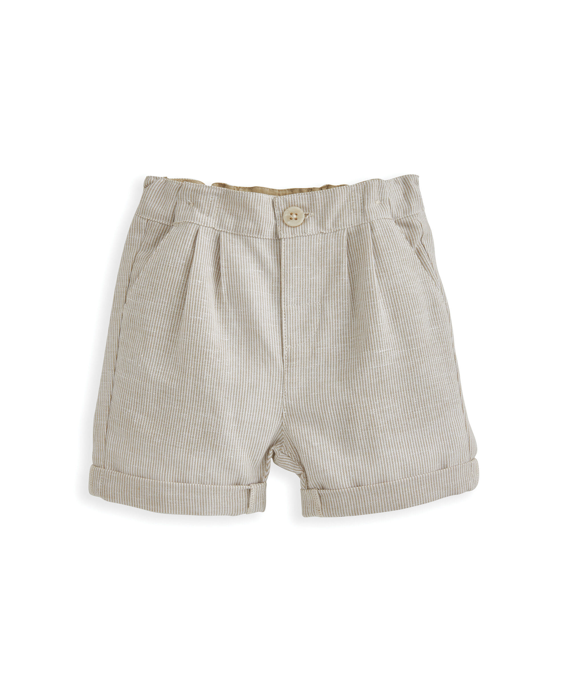 طقم قميص وشورت بتصميم مخطط - قطعتين image number 4