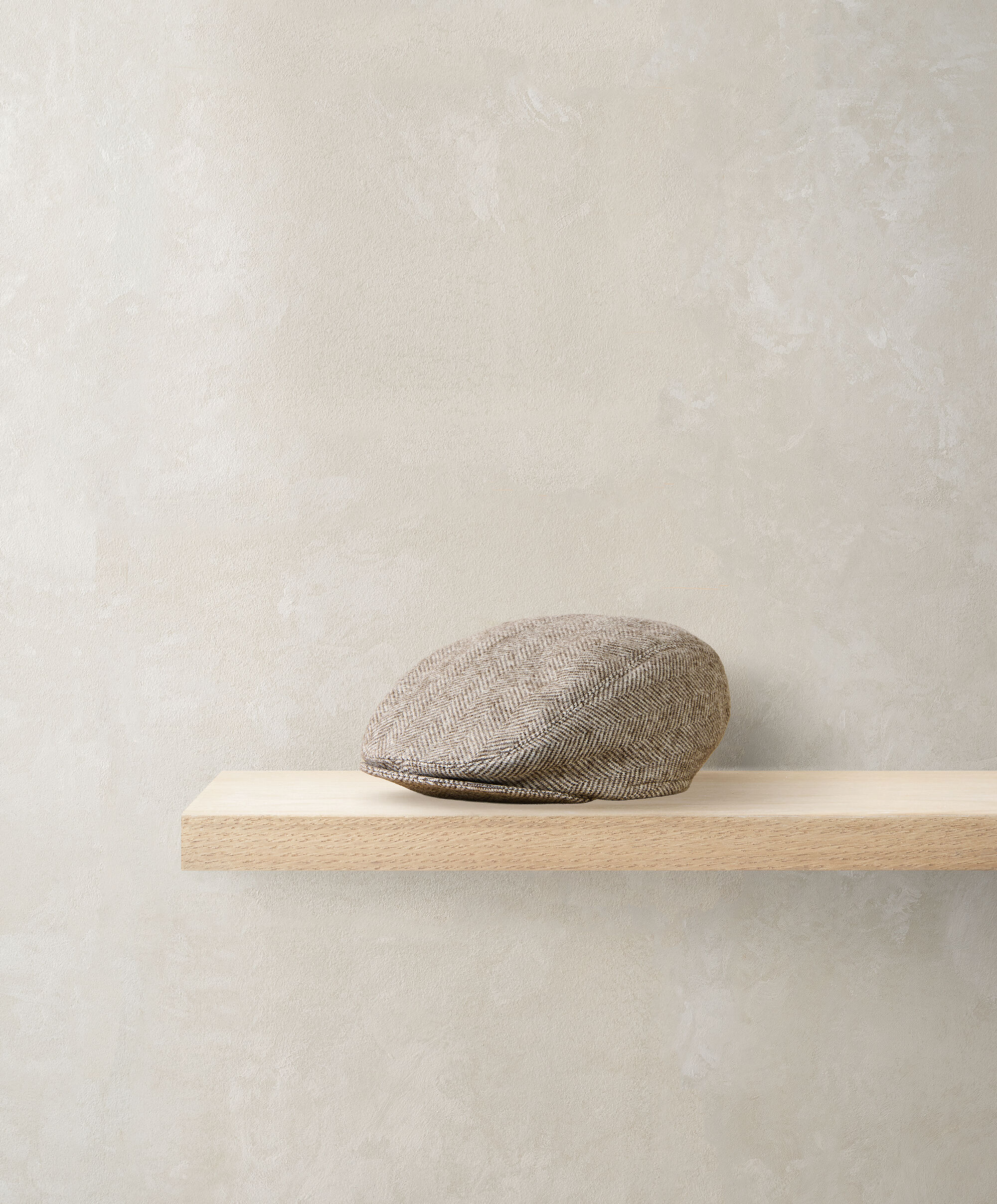 كاب مسطح بنقشة هيرنج بون - أوتميل