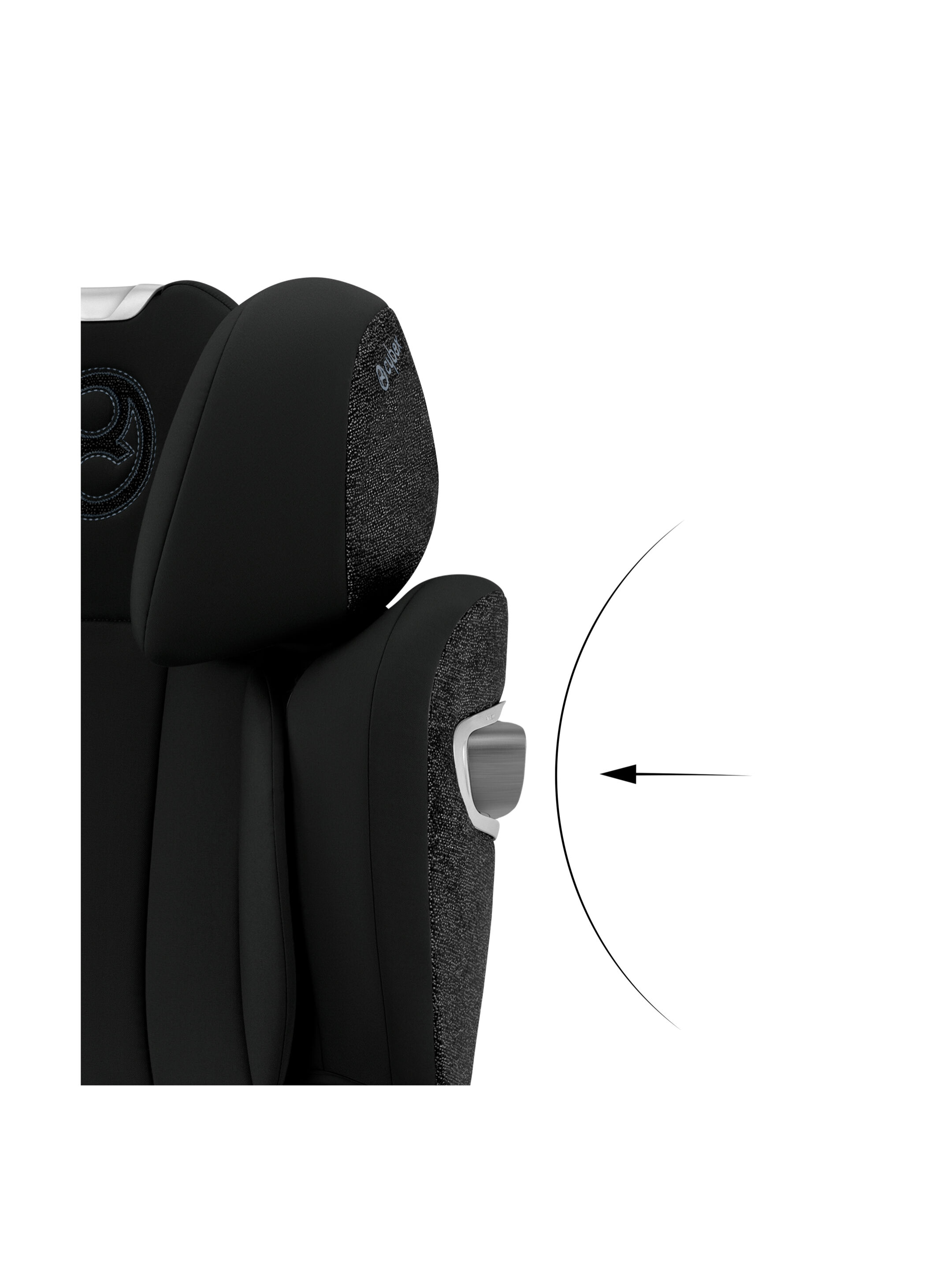 مقعد سيارة سوليوشن تي آي فيكس من سايبكس - أسود image number 5