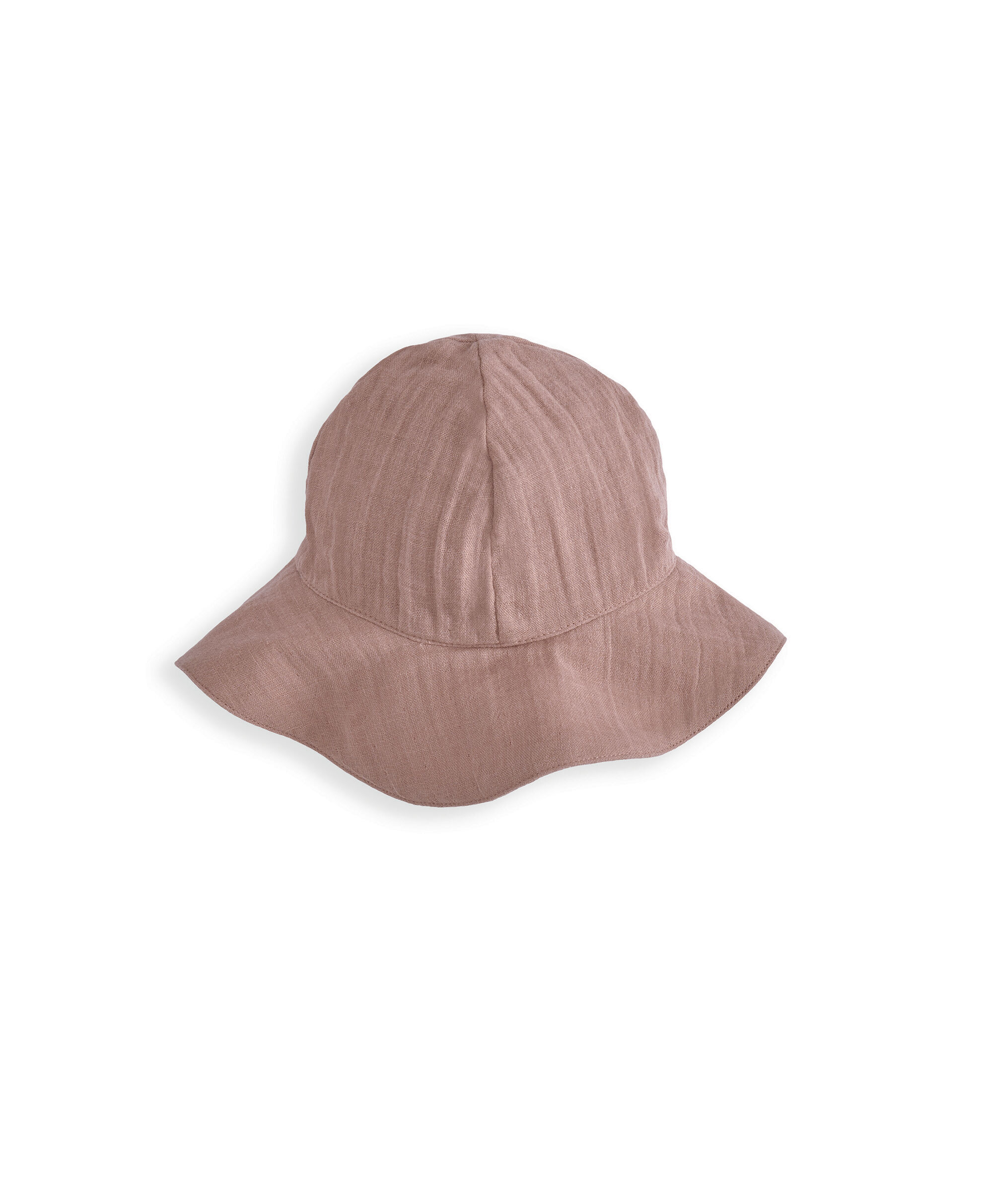 طقم إطلالة شورت بنقشة أزهار الفاوانيا، بلوزة فضفاضة وقبعة image number 5