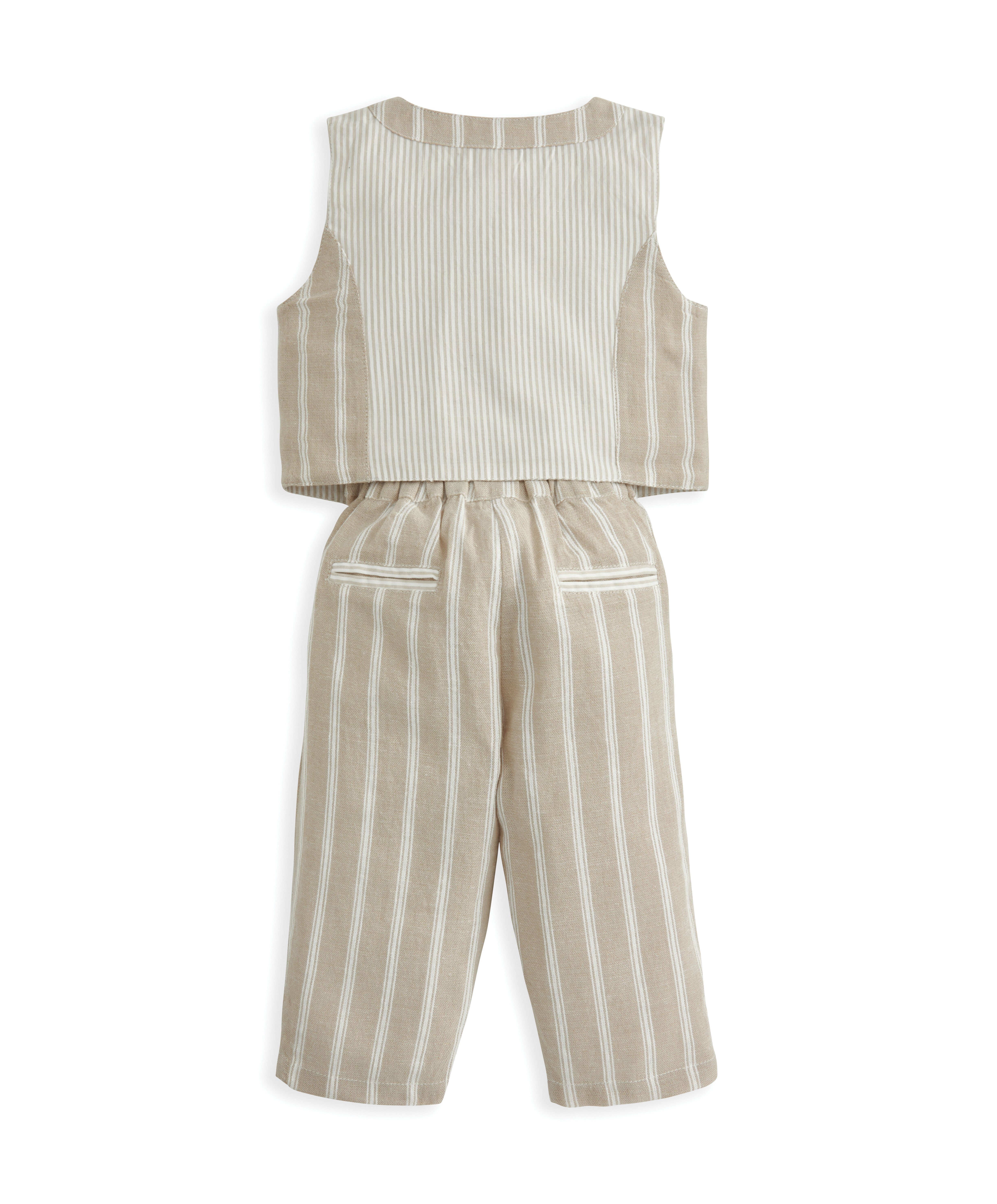 طقم فيست وبنطال - قطعتان image number 3