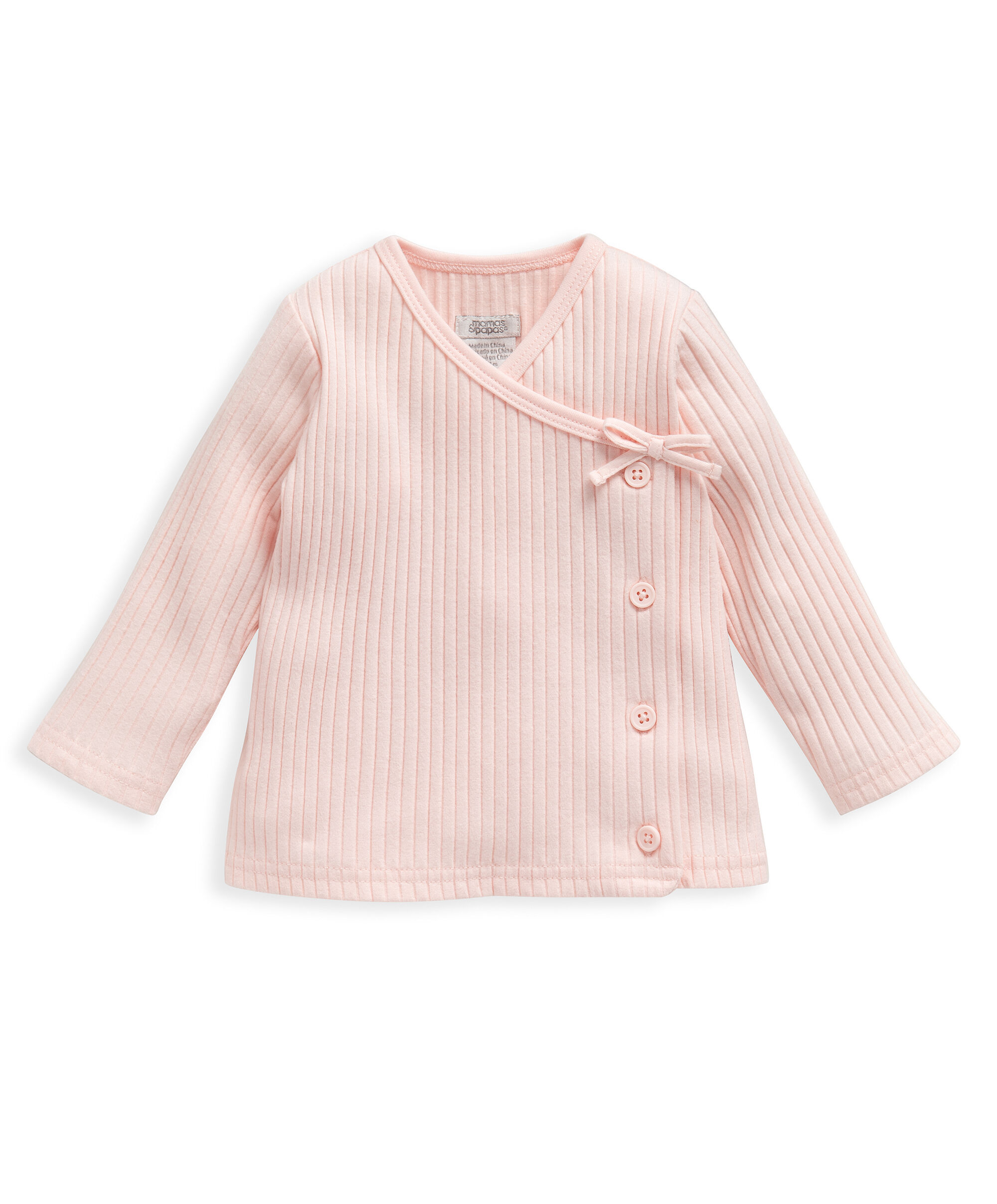 طقم مضلع بتصميم ملفوف بلون وردي - قطعتان image number 4