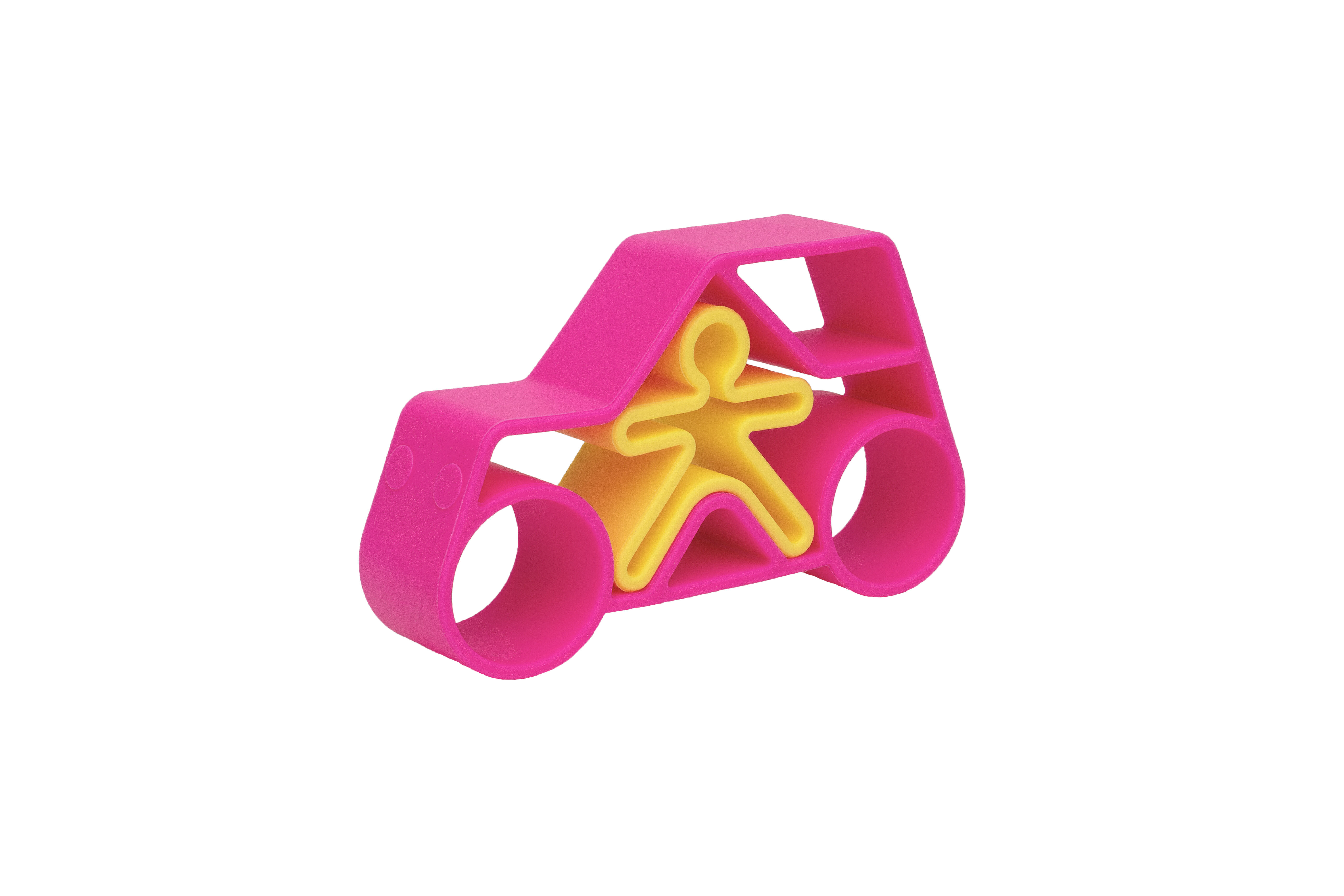 لعبة بتصميم سيارة بلون وردي فاقع من دينا image number 4