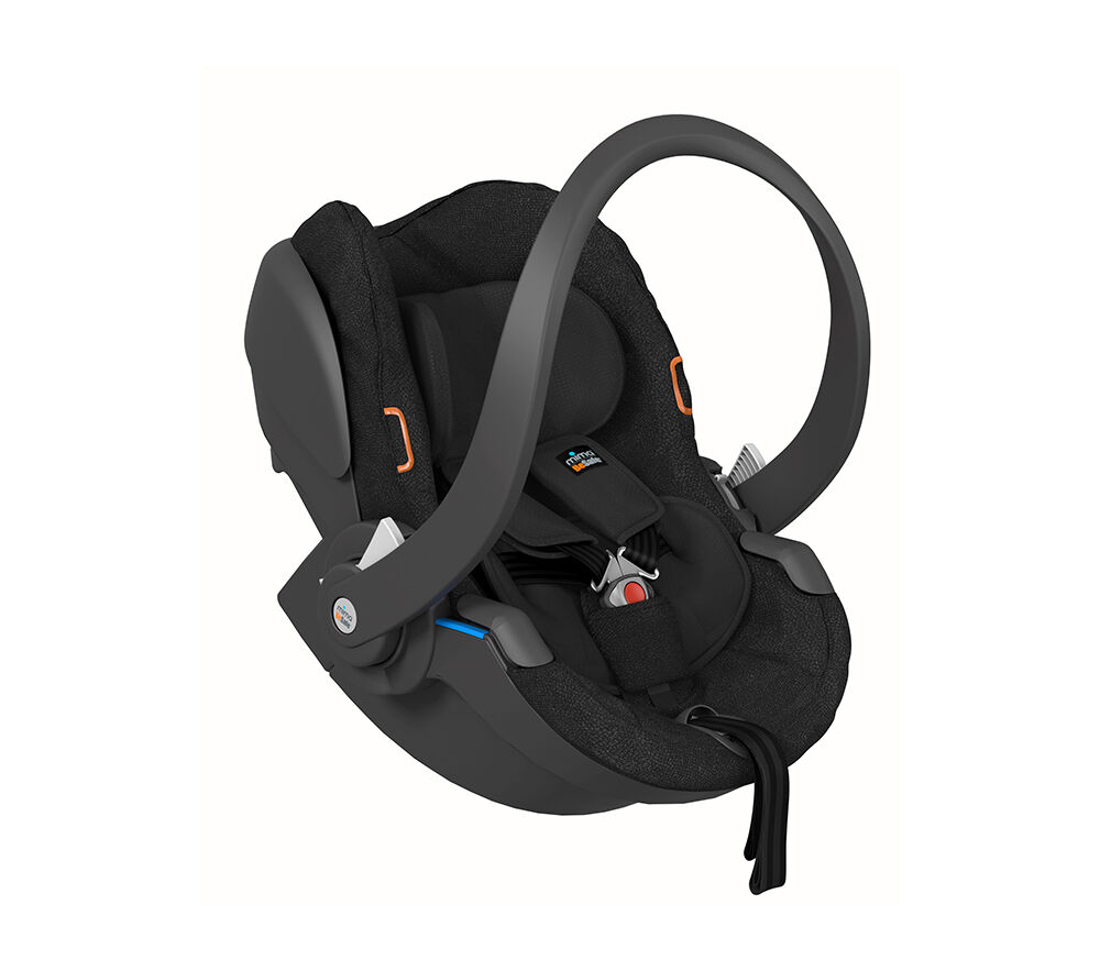 مقعد سيارة ميما ايزي جو اكس 1 من بي سيف - أسود image number 1
