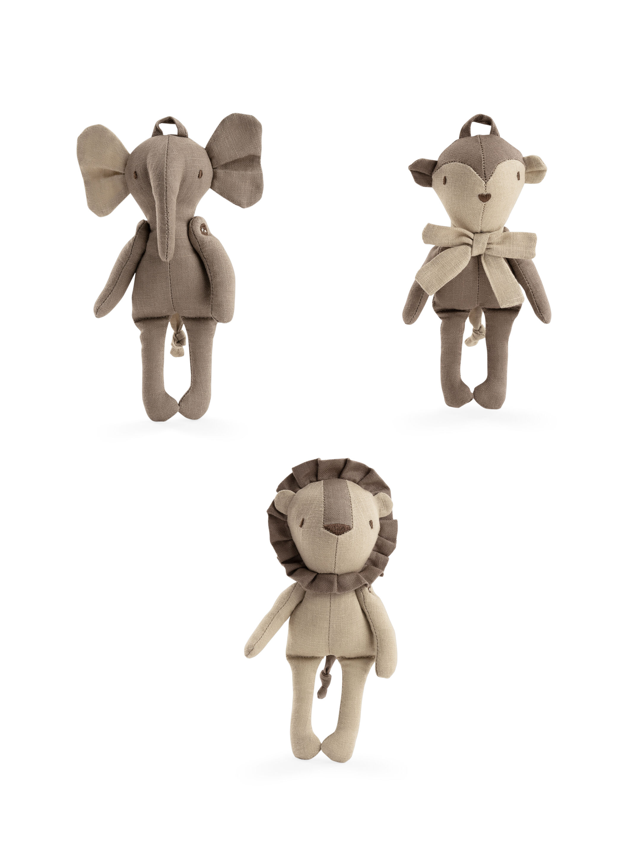 كرسي هزاز نونا ليف - رمادي بدمى image number 3