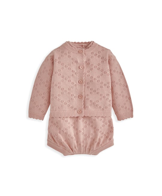 طقم رومبر ودنغري منسوج - قطعتان طقم رومبر ودنغري منسوج - قطعتان image number 2