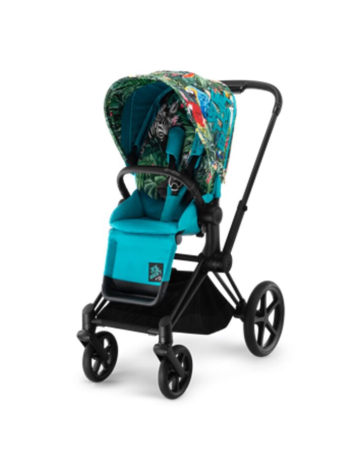 عربة أطفال سايبكس تالوس اس لوكس 3 في 1 - أسود image number 6