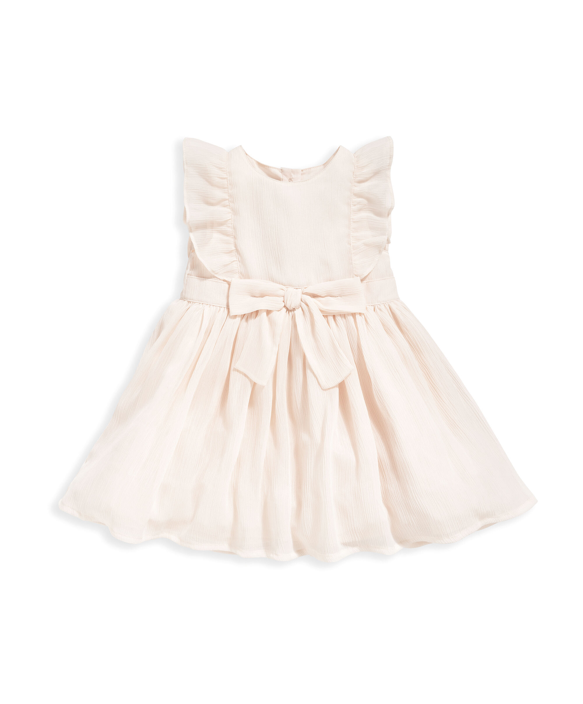 فستان بتصميم مجعد - وردي image number 2